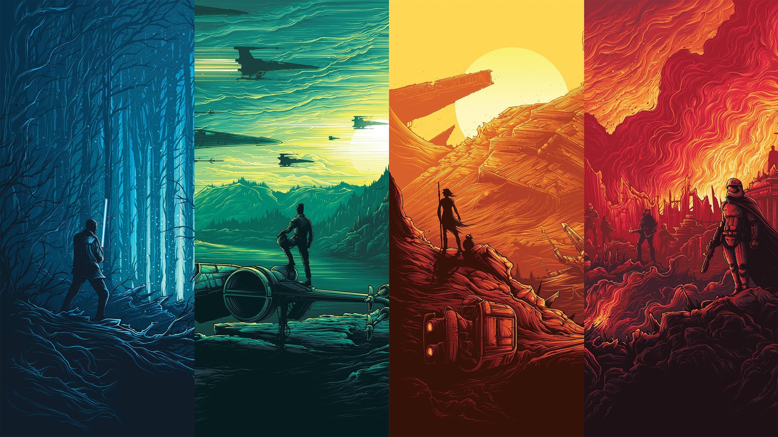 Film Art, Star Wars wallpapers, 2560x1440 HD Desktop