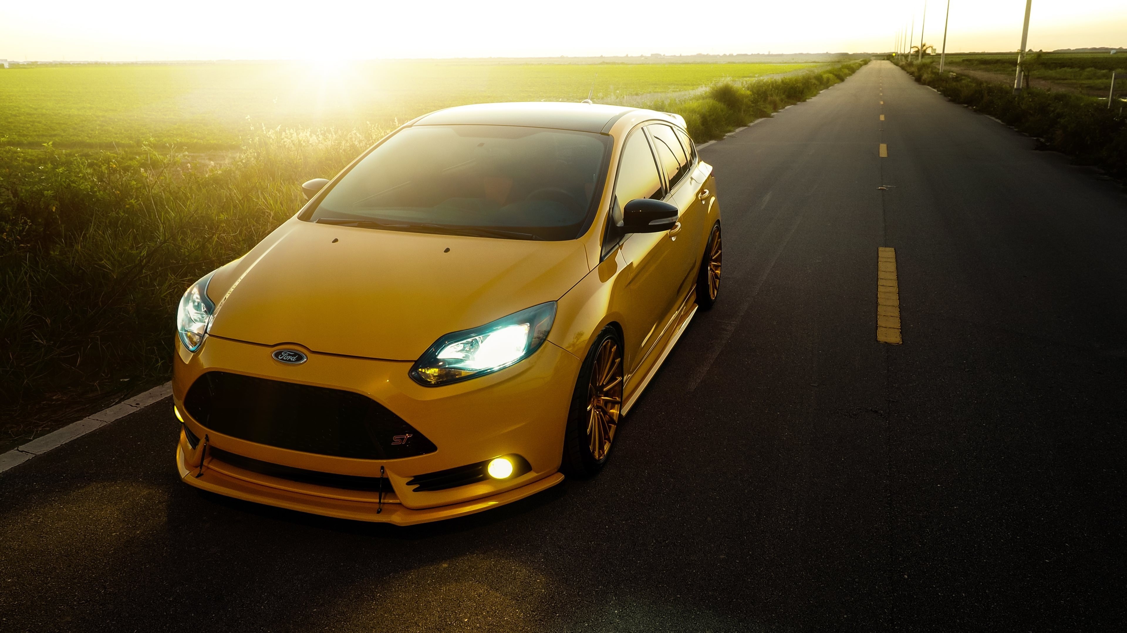 3 Gen, Ford Focus Wallpaper, 3840x2160 4K Desktop