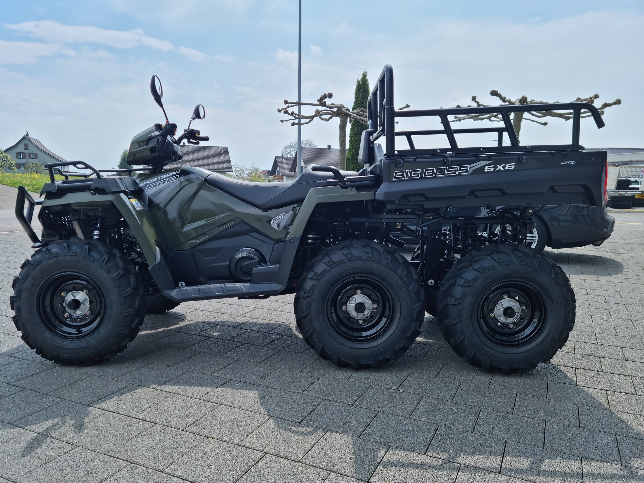 Polaris Sportsman 570 Big Boss 6x6, New vehicle release, Advanced technology, Superior handling, 2140x1600 HD Desktop