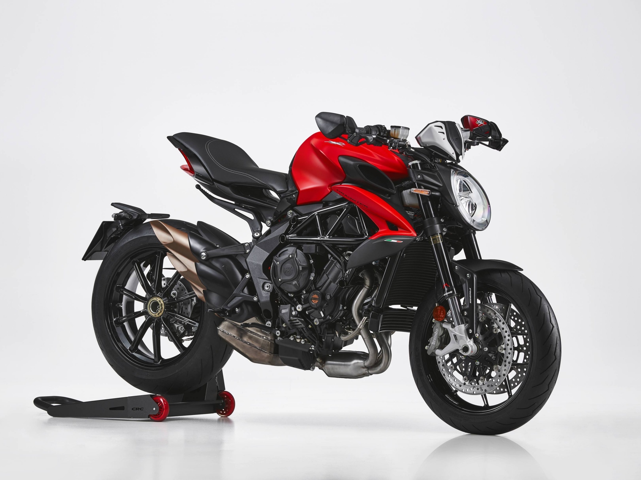 MV Agusta Brutale Rosso, Striking Dragster, High-resolution wallpaper, Italian allure, 2050x1540 HD Desktop