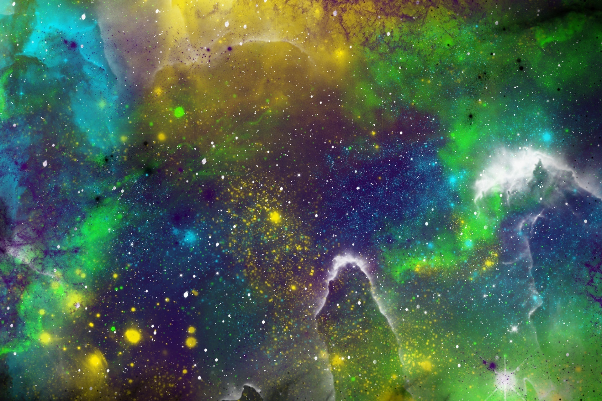 Green Nebula, Sci-fi, Resolution, Wallpx, 1920x1280 HD Desktop