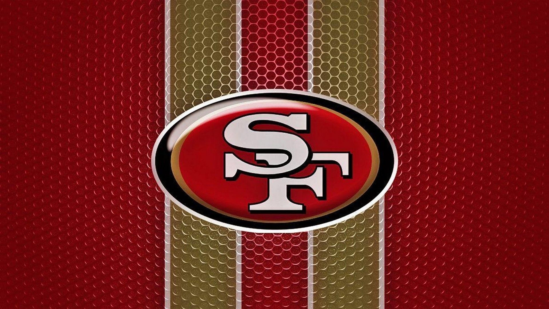 Honeycomb, 49ers Logo Wallpaper, 1920x1080 Full HD Desktop