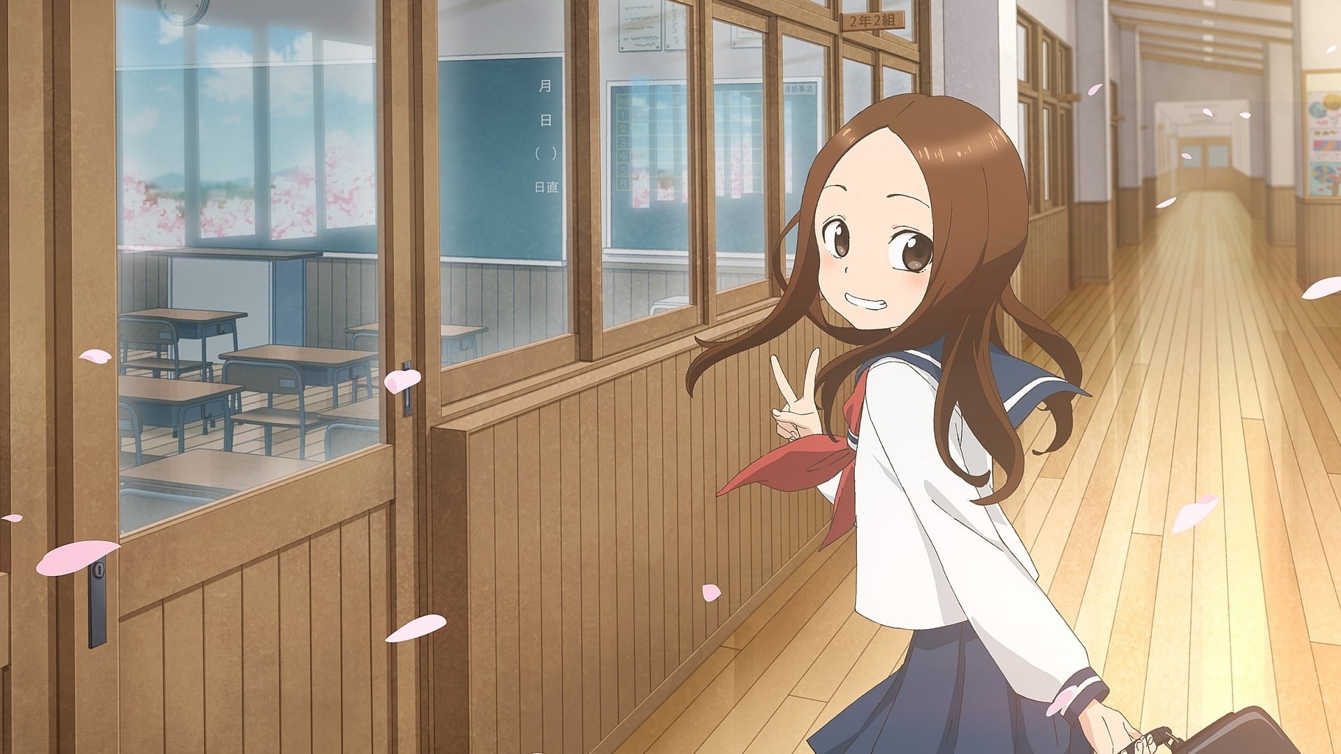 Teasing master Takagi-san, TV series backdrop, Anime movie database, Anime series, 1920x1080 Full HD Desktop