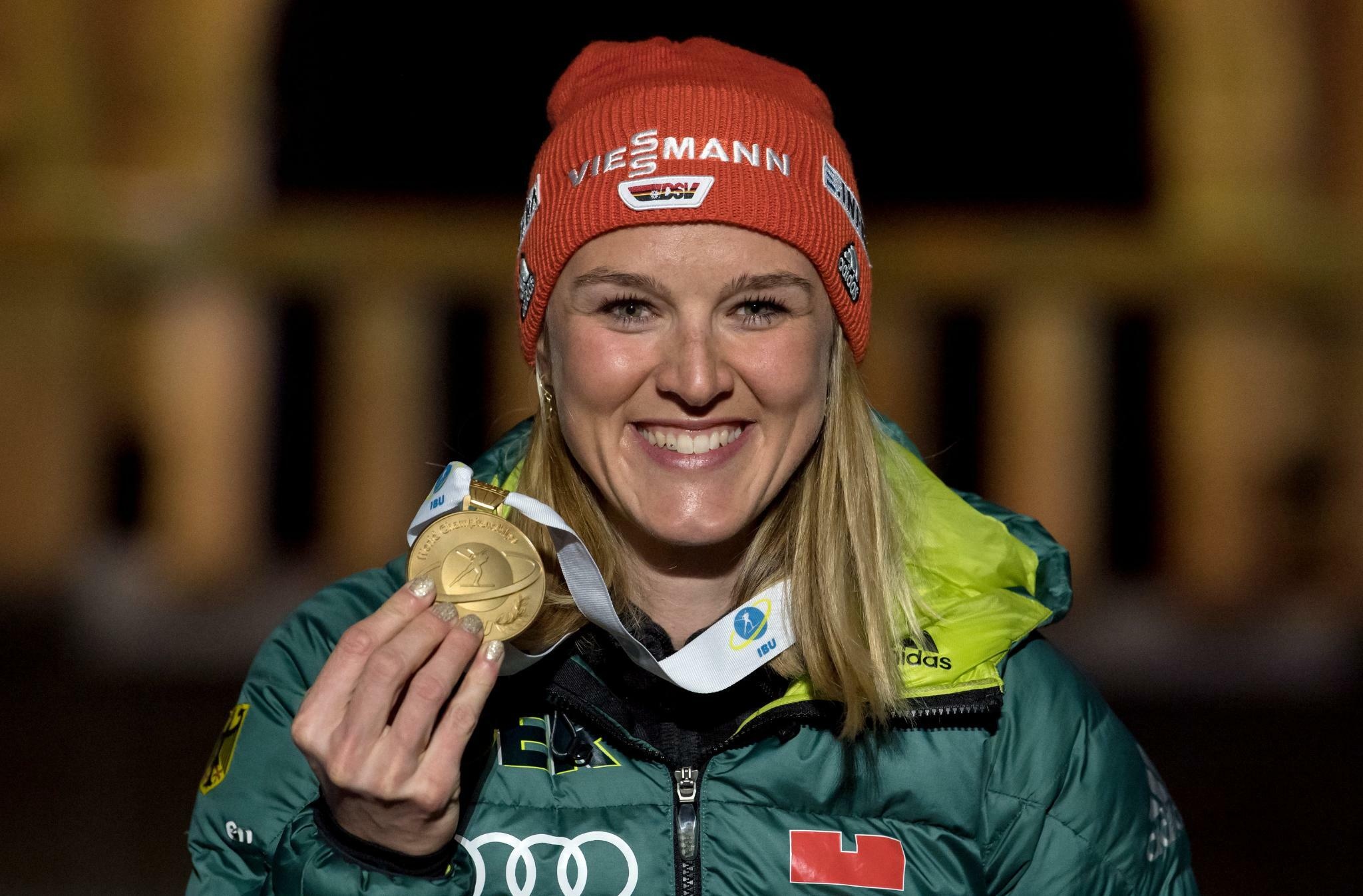 Denise Herrmann, Biathlon World Championship, Individual event withdrawal, 2050x1350 HD Desktop