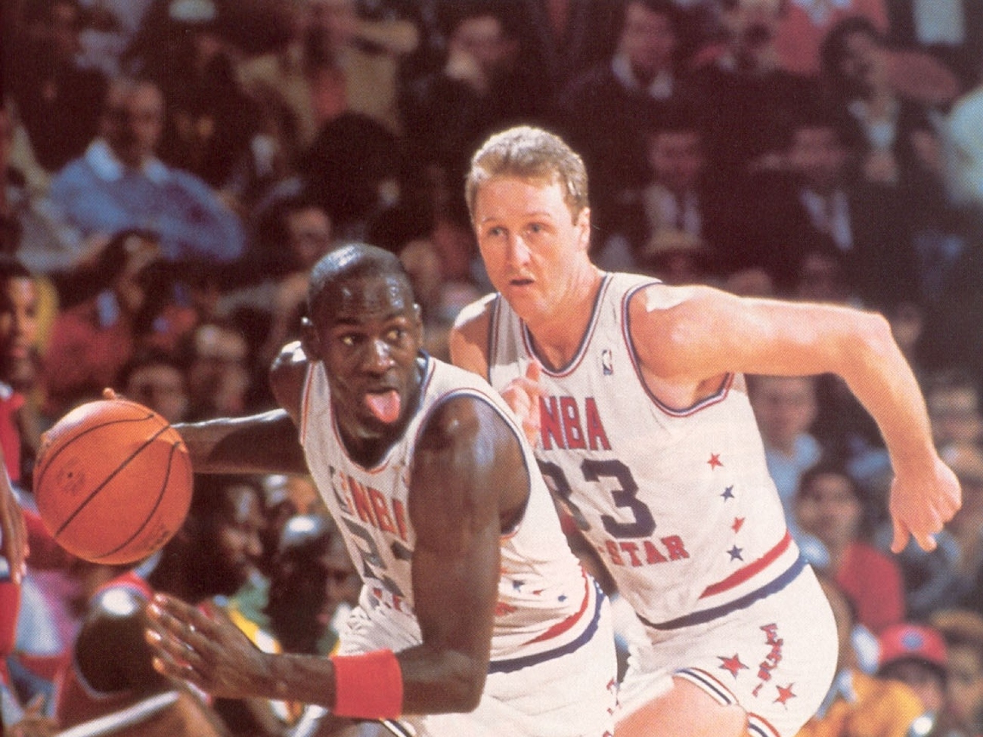 Michael Jordan, Larry Bird Wallpaper, 1920x1440 HD Desktop