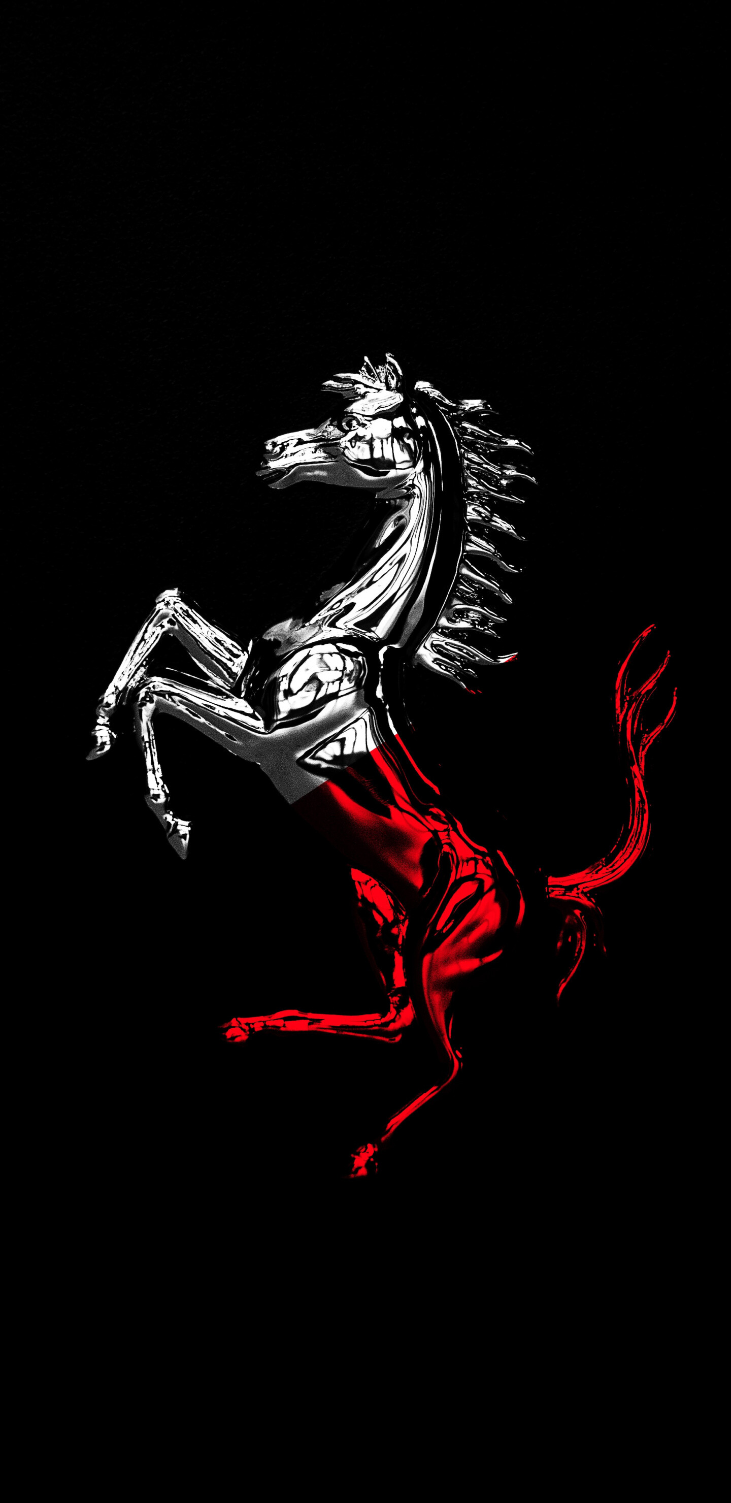 Logo, Ferrari Wallpaper, 1440x2960 HD Phone