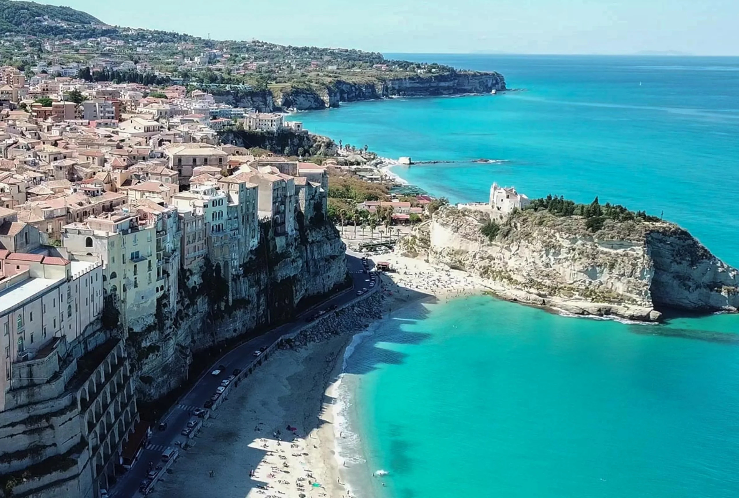 Spiagge Social Tropea, Beautiful beach, World's fourth, Periodico Informa, 2560x1730 HD Desktop