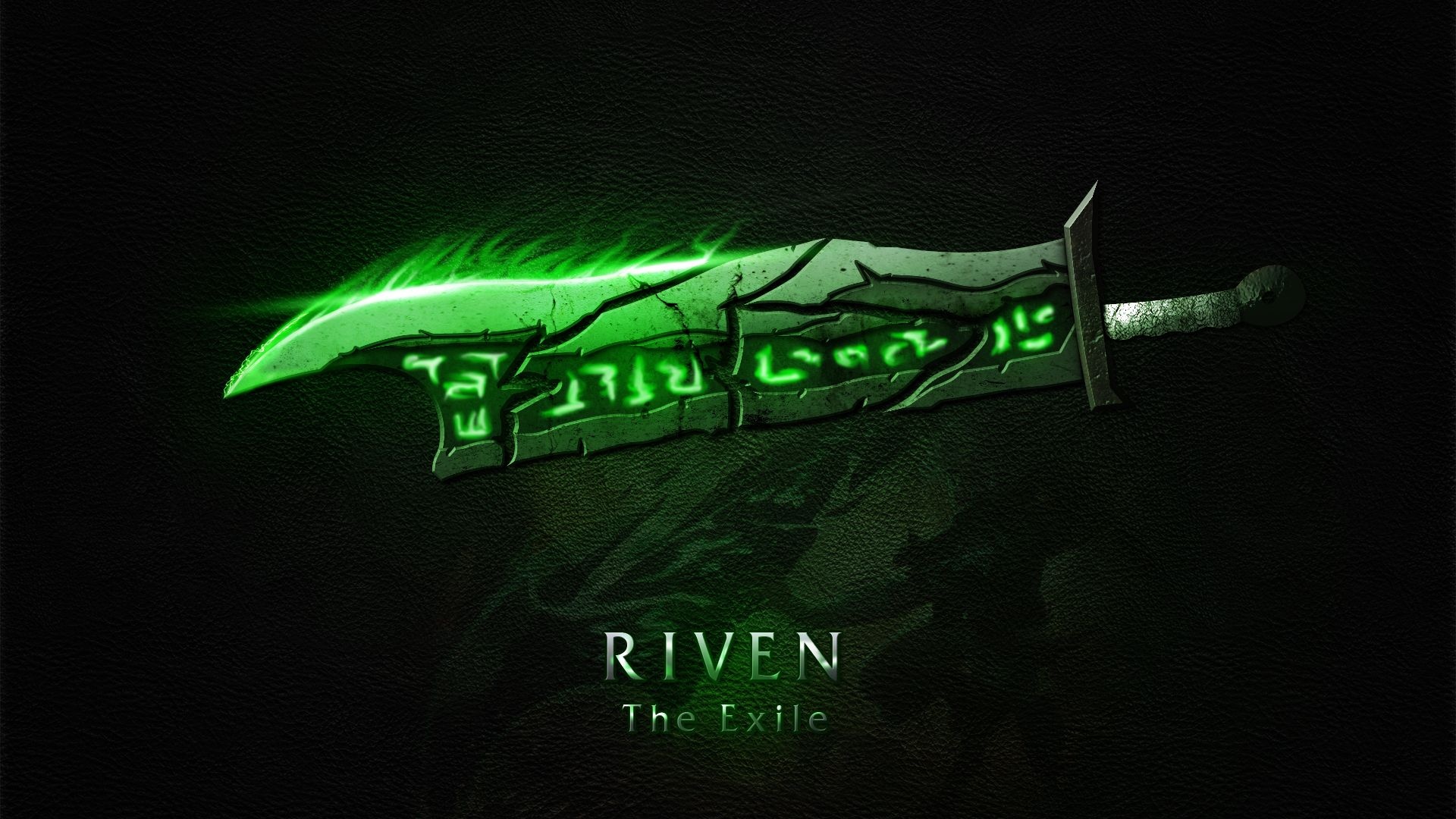 Riven, League of Legends, Art of LOL, Game, 1920x1080 Full HD Desktop