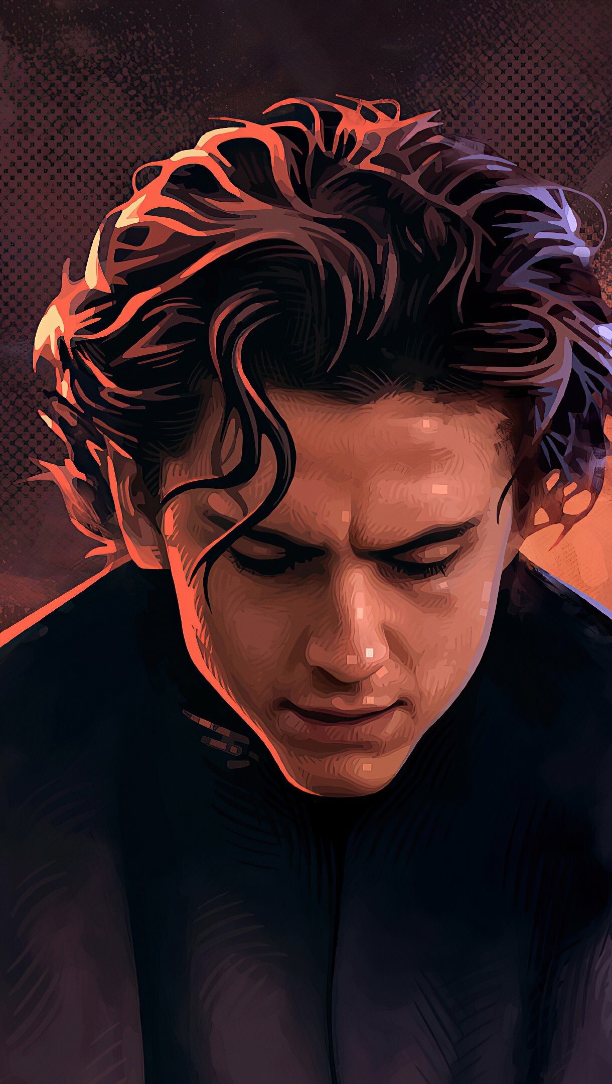 Timothee Chalamet, Paul Atreides, Fanart 4K, 1220x2160 HD Phone