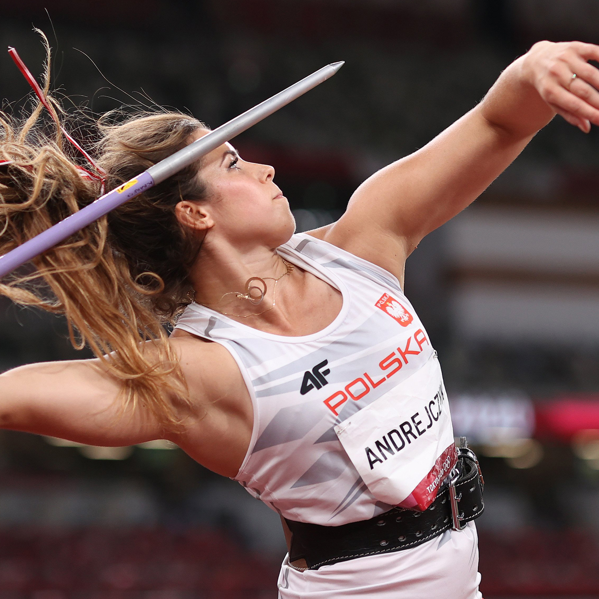 Javelin throw, Maria Andrejczyk, Sports wallpapers, Polish athlete, 2000x2000 HD Phone