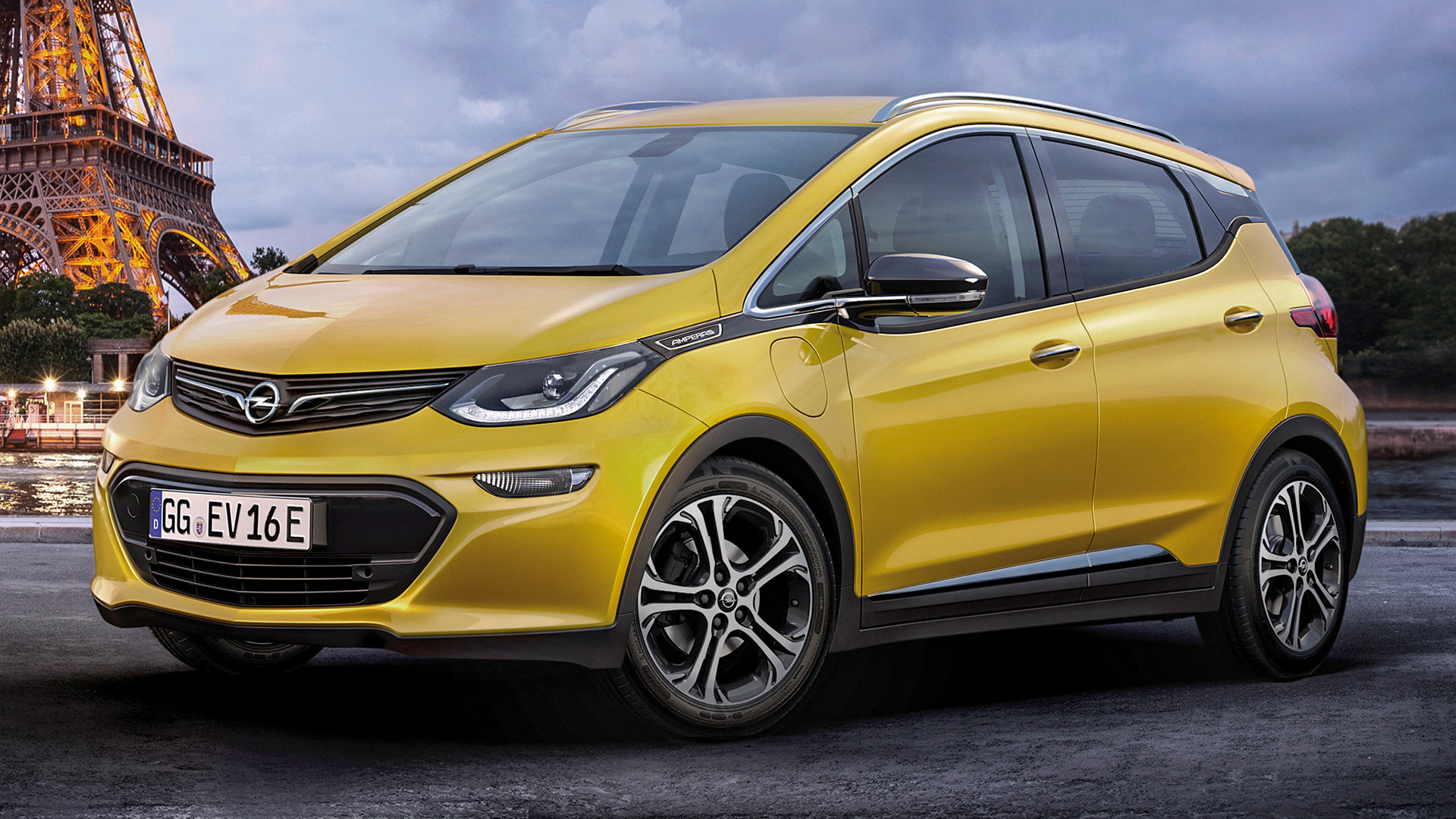 Opel Ampera, Electric car, Zero-emission driving, Innovative technology, 1920x1080 Full HD Desktop
