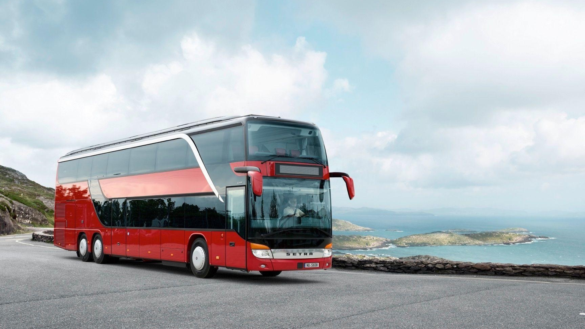 Doubledecker Setra, Bus Wallpaper, 1920x1080 Full HD Desktop