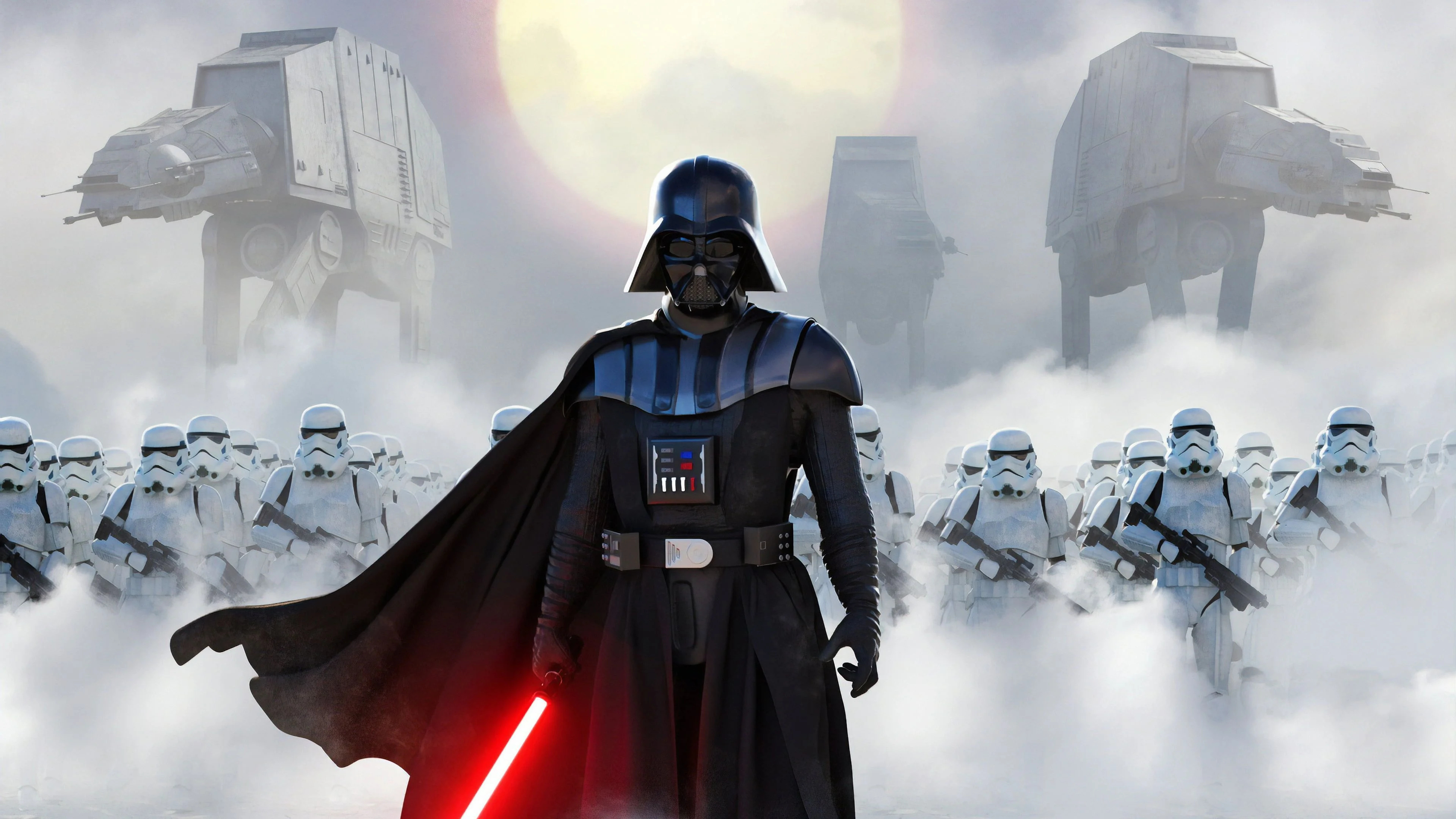 Darth Vader, Stormtrooper Wallpaper, 3840x2160 4K Desktop