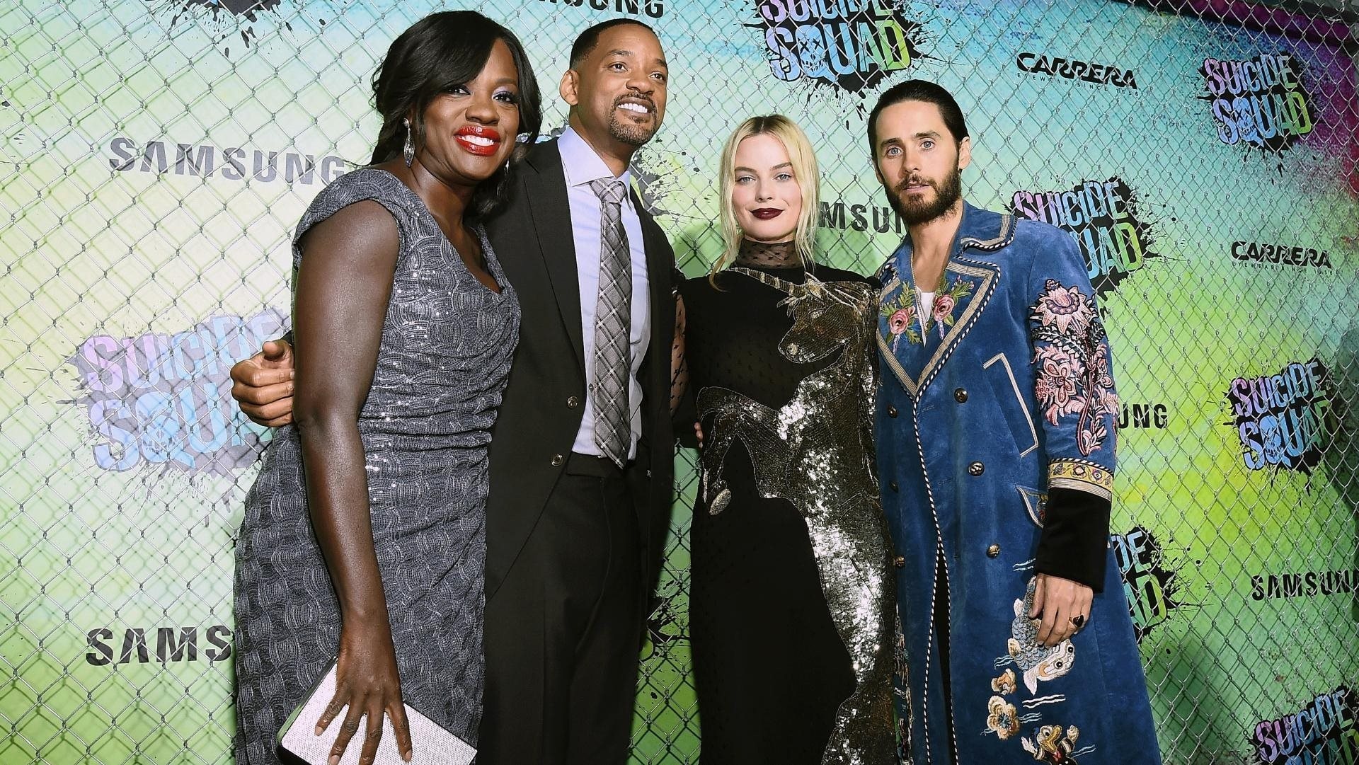 Viola Davis, Suicide Squad movie, Jared Leto, Cara Delevingne, 1920x1090 HD Desktop