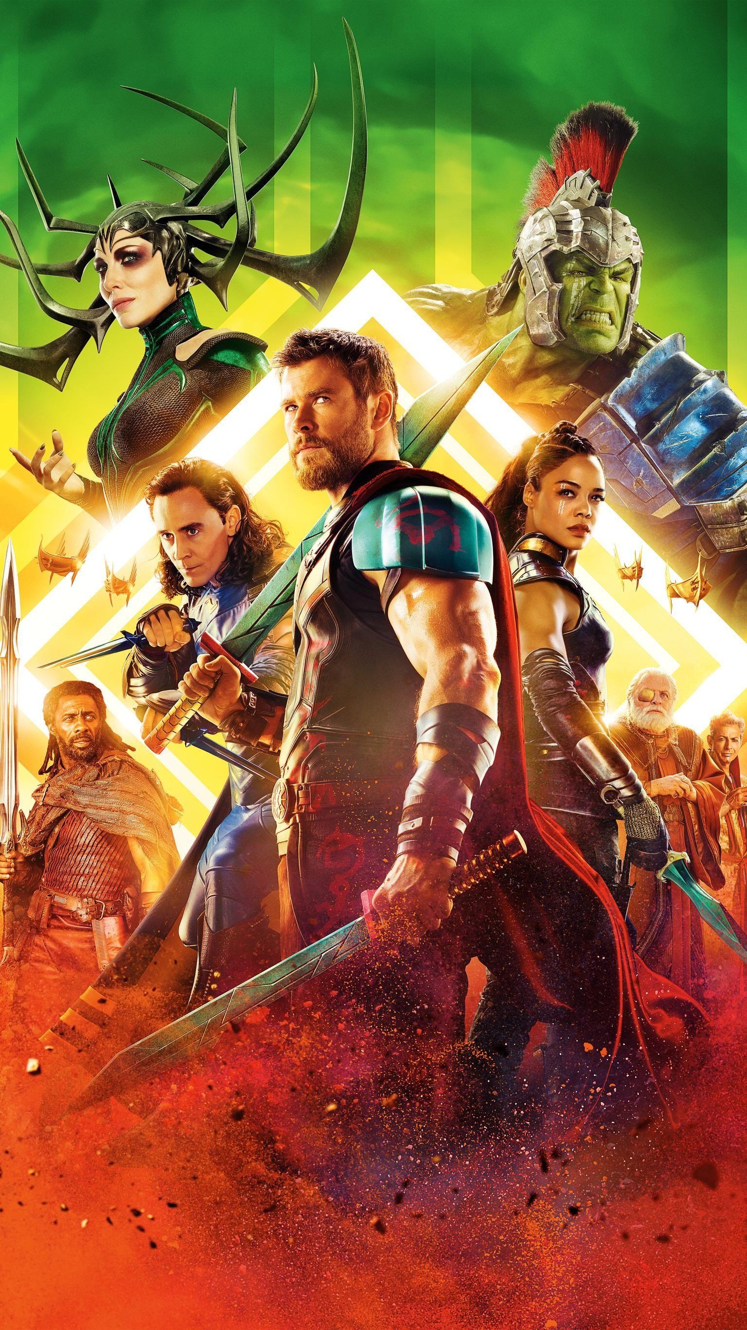 Valkyrie, Thor movies, Thor Ragnarok, lighting wallpapers, 1540x2740 HD Phone