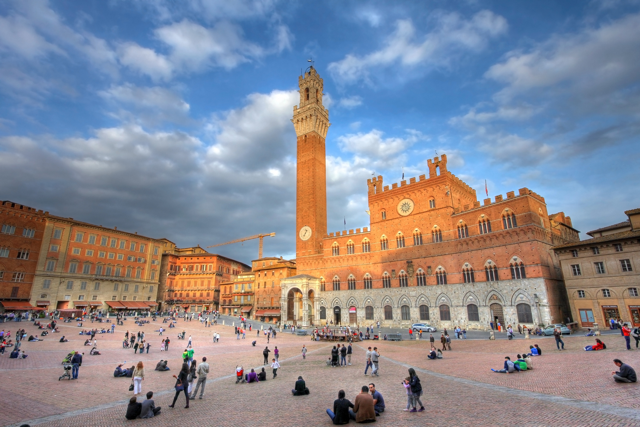 Piazza del Campo, Palazzo Ravizza, Siena, 2130x1420 HD Desktop