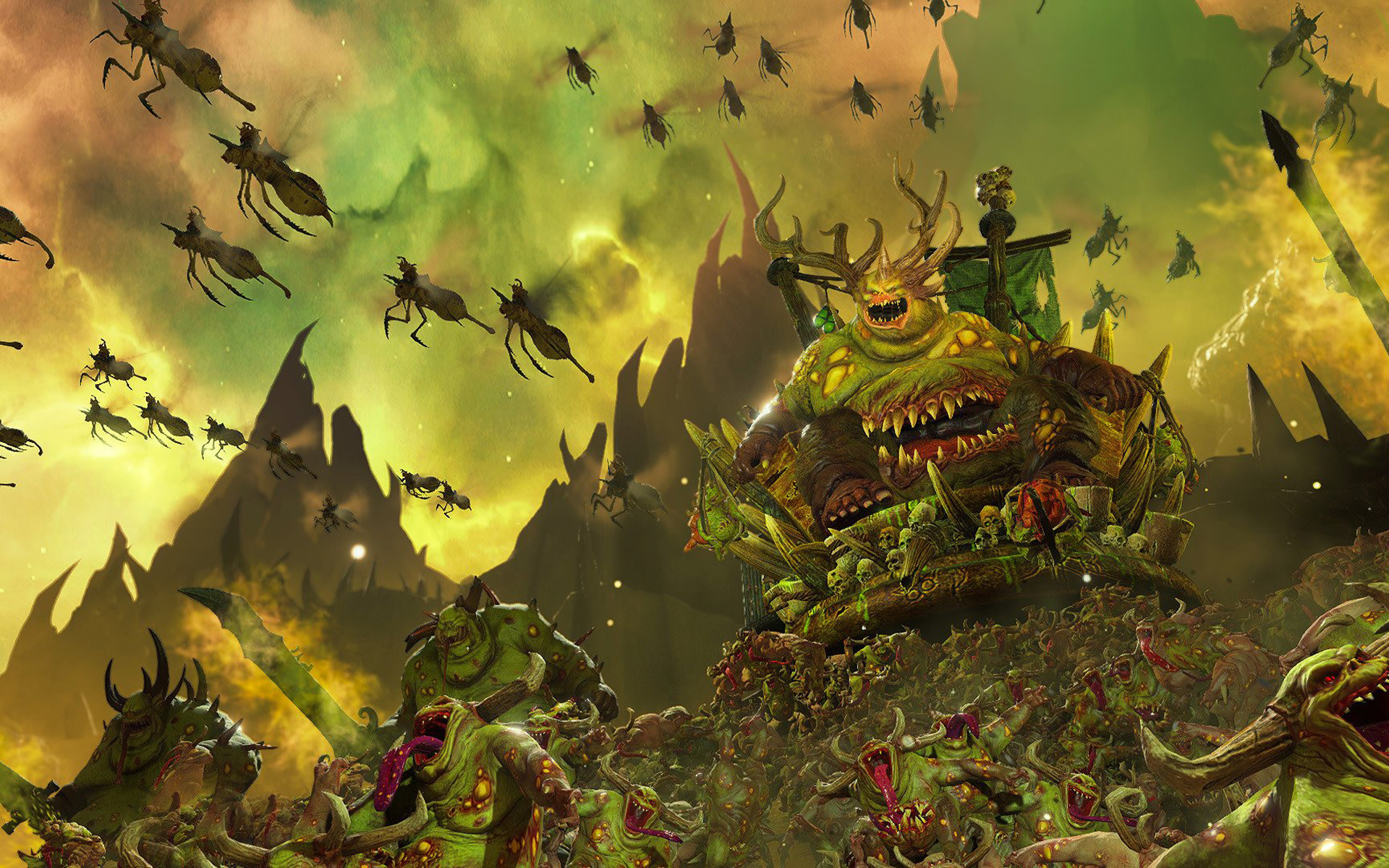 Total War: Warhammer III, Ogre Wallpaper, 1920x1200 HD Desktop