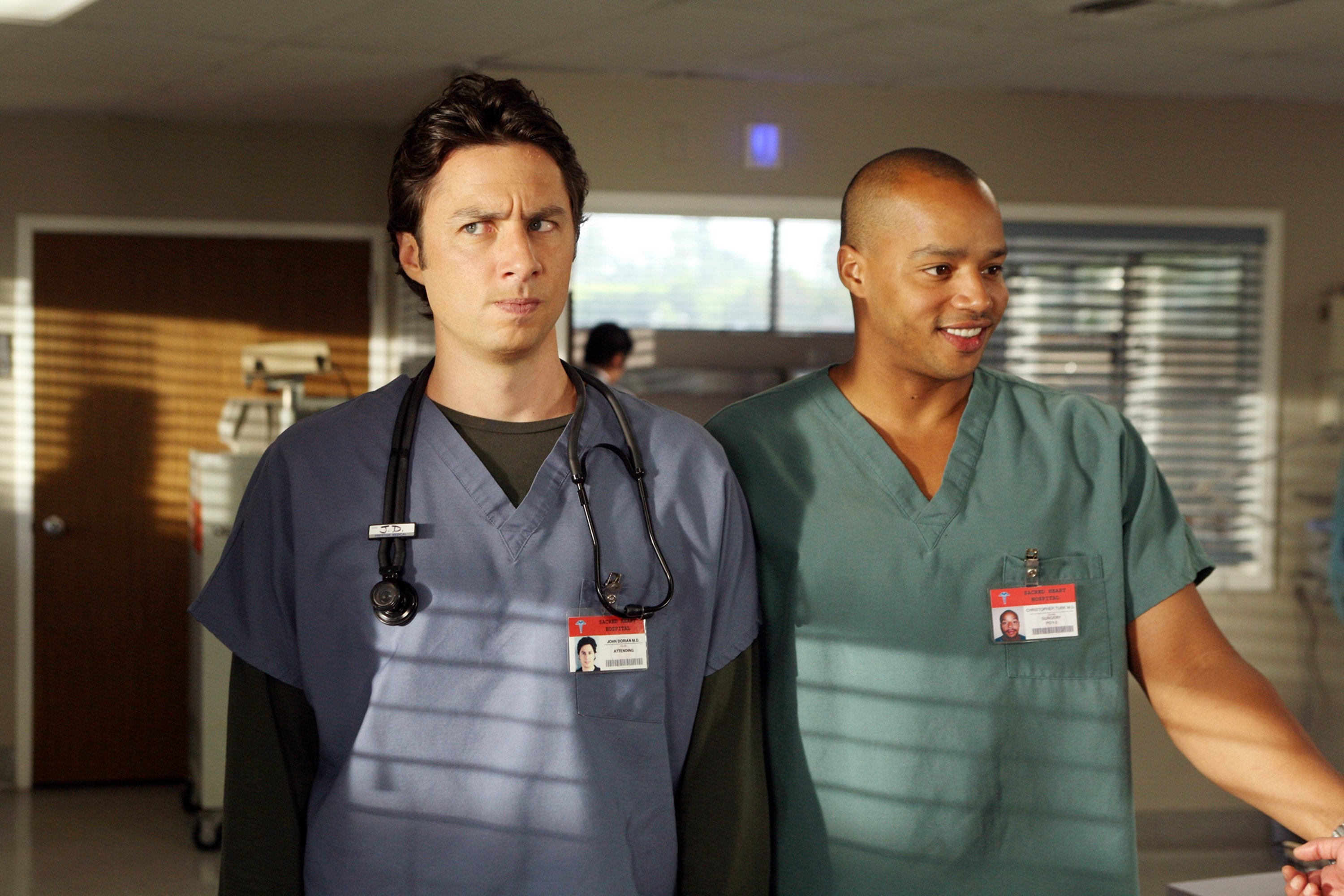 Scrubs, Podcast with Zach Braff and Donald Faison, Fake Doctors Real Friends, Re-watch, 3000x2000 HD Desktop