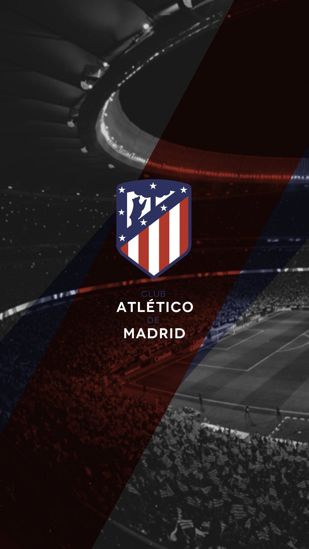 Atletico Madrid, 2021 wallpapers, HD backgrounds, Sports team emblem, 1080x1920 Full HD Phone