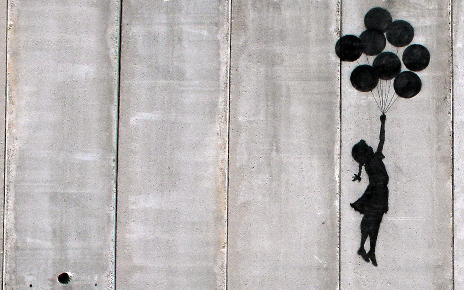 Balloon Girl, Banksy Wallpaper, 1920x1200 HD Desktop