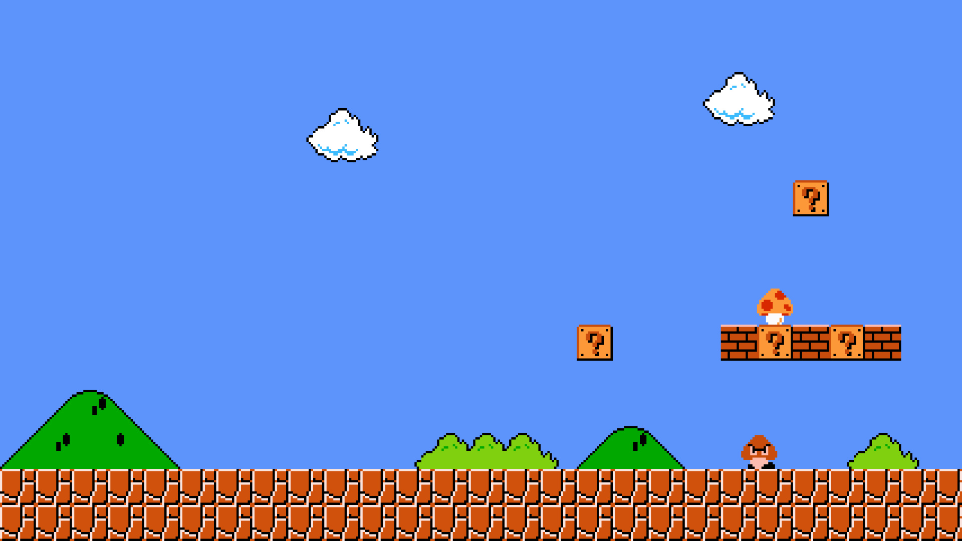 Super Mario Bros., Gaming wallpapers, Mushroom kingdom, Mario universe, 1920x1080 Full HD Desktop