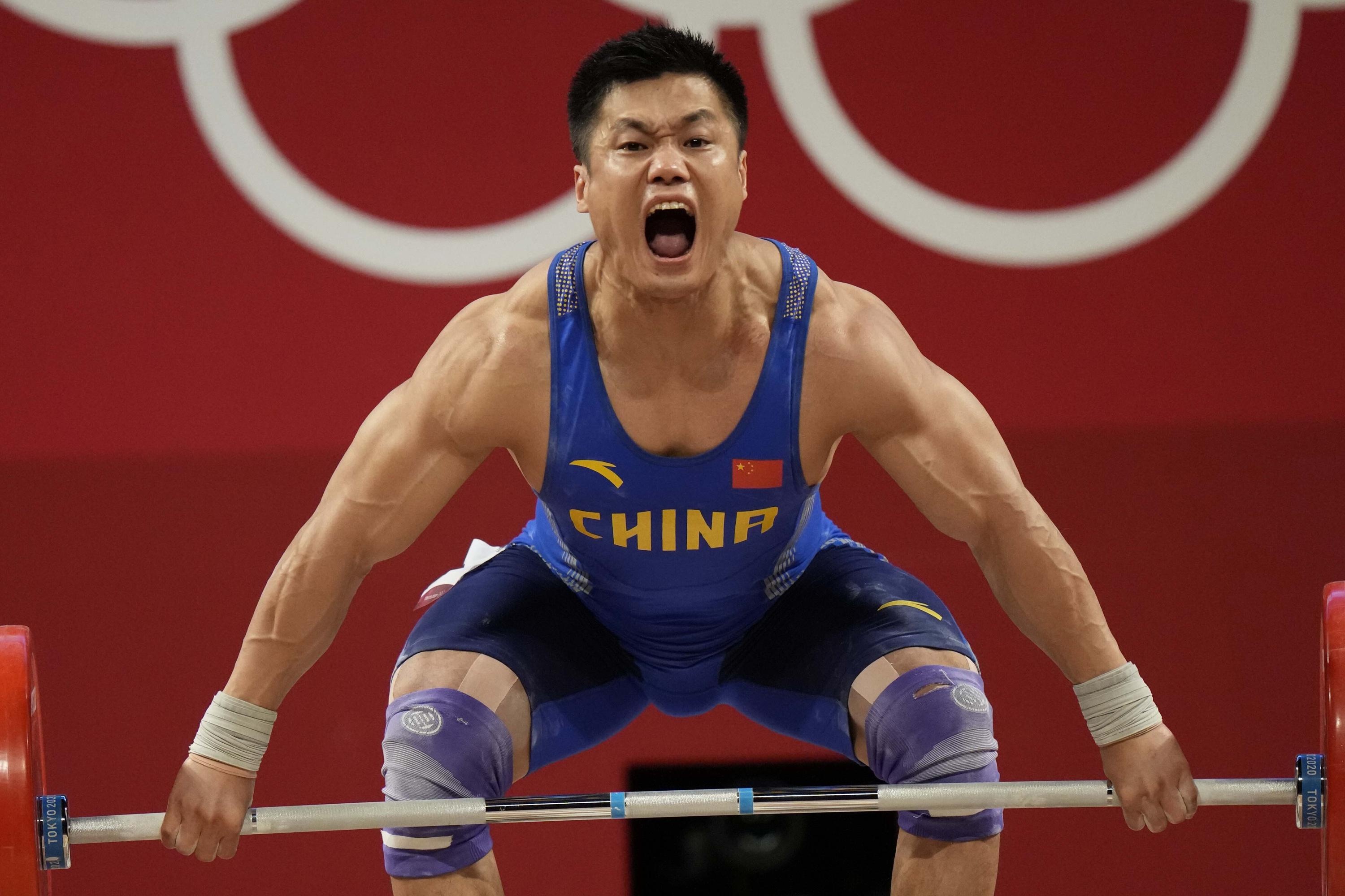 Lyu Xiaojun, Weightlifting Wallpaper, 3000x2000 HD Desktop