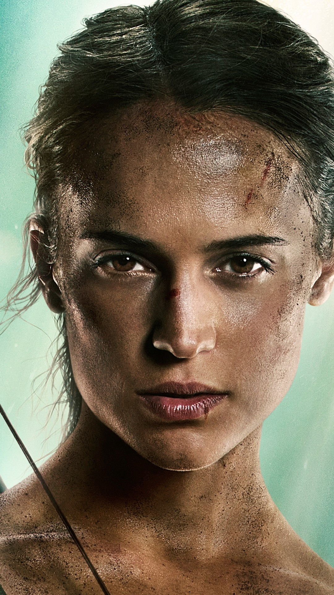 Tomb Raider, Alicia Vikander's portrayal, Striking wallpapers, Mobile-friendly, 1080x1920 Full HD Phone