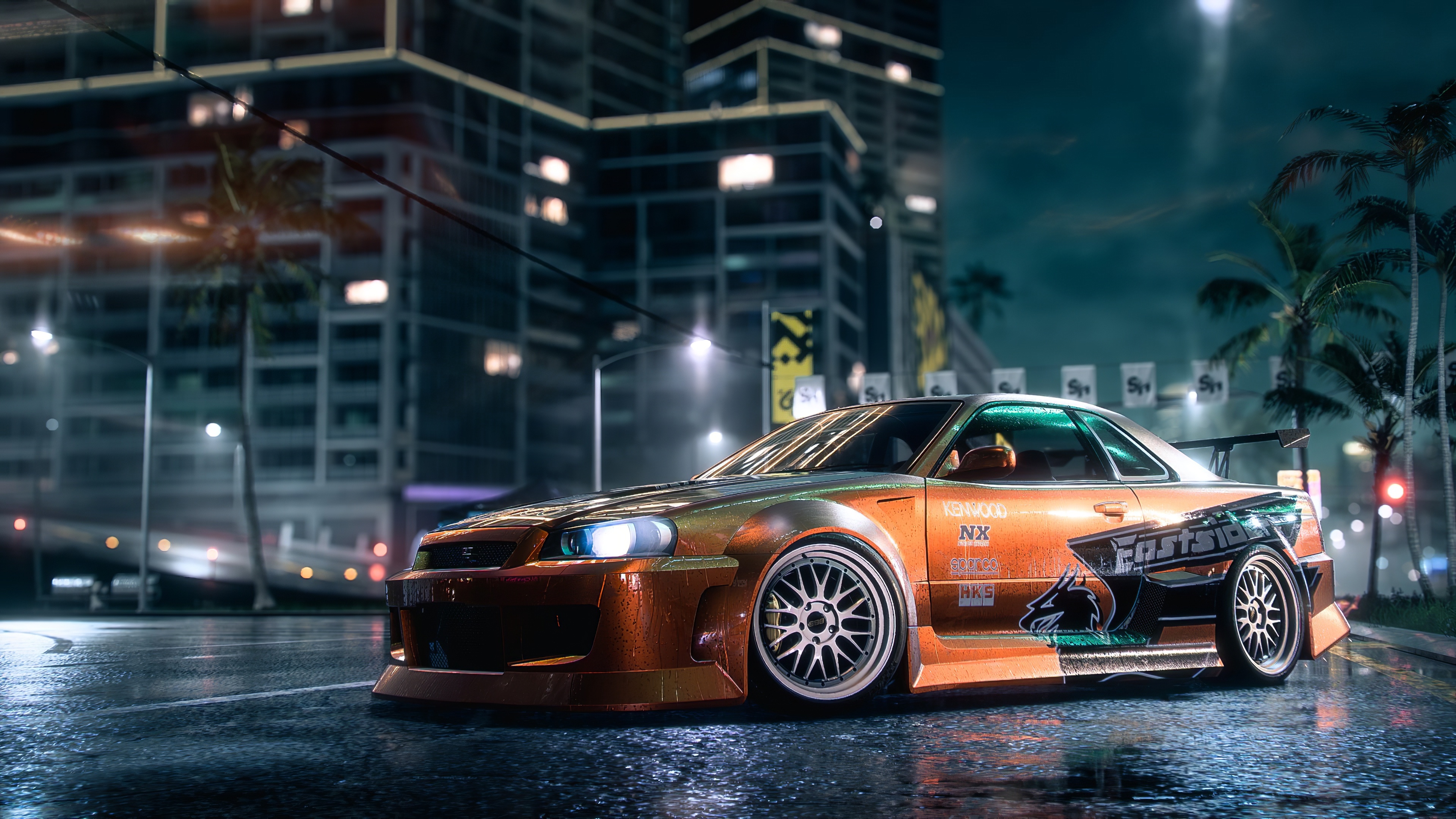 Need For Speed, GTR Skyline Wallpaper, 3840x2160 4K Desktop