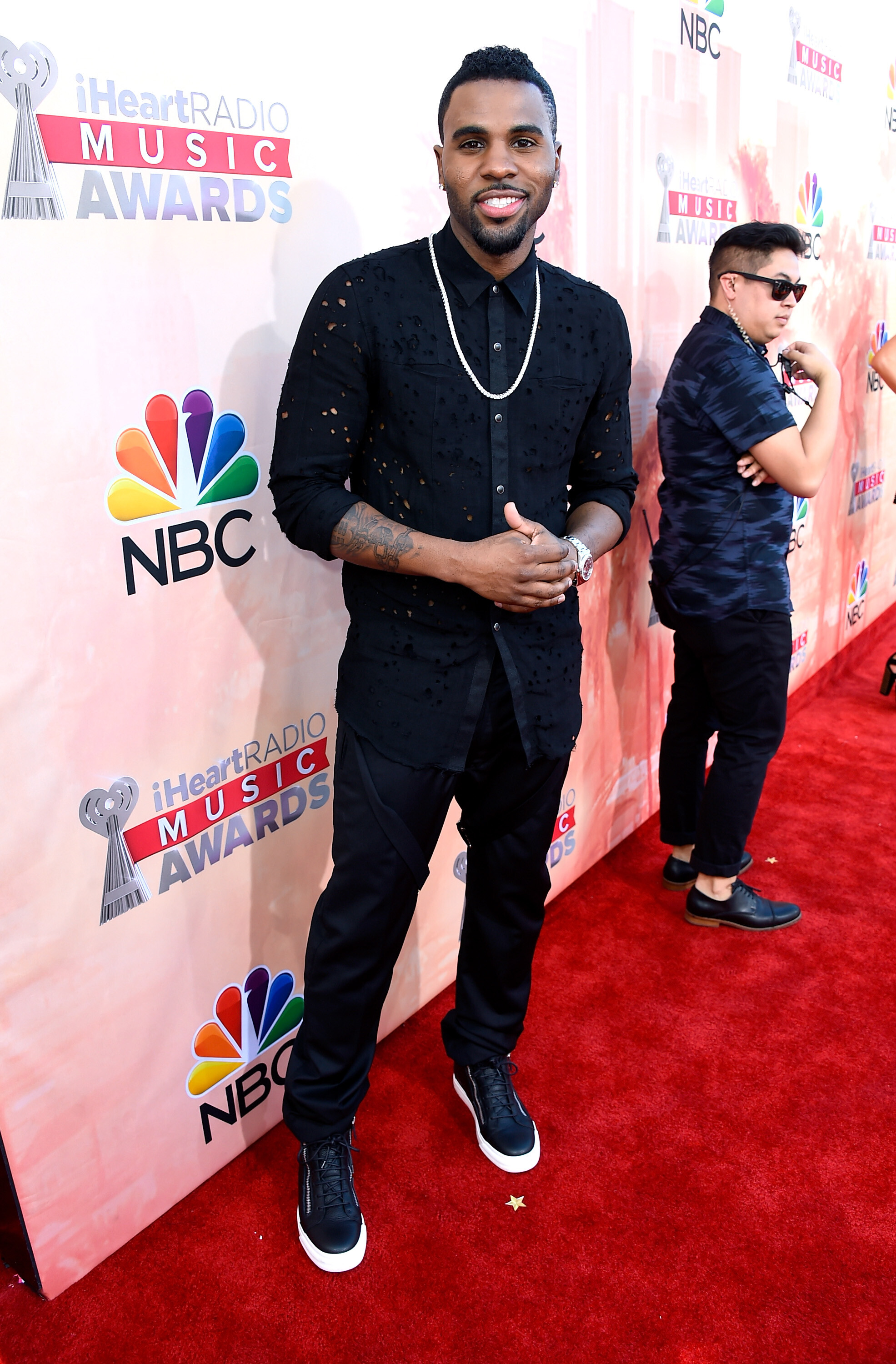 Red carpet event, iHeartRadio music awards, Celebrity fashion, Star-studded ceremony, 1980x3000 HD Phone