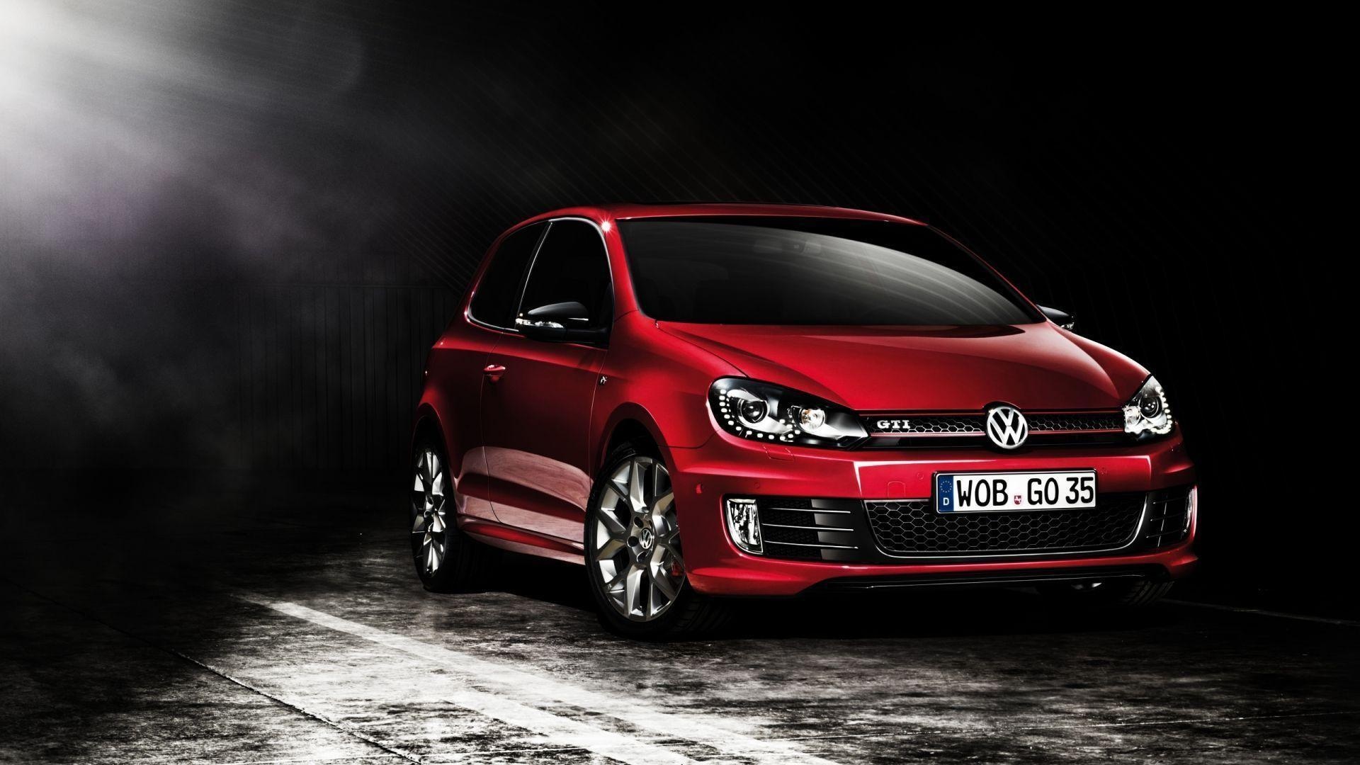 GTI, Volkswagen Golf, Sporty car, Wallpaper, 1920x1080 Full HD Desktop