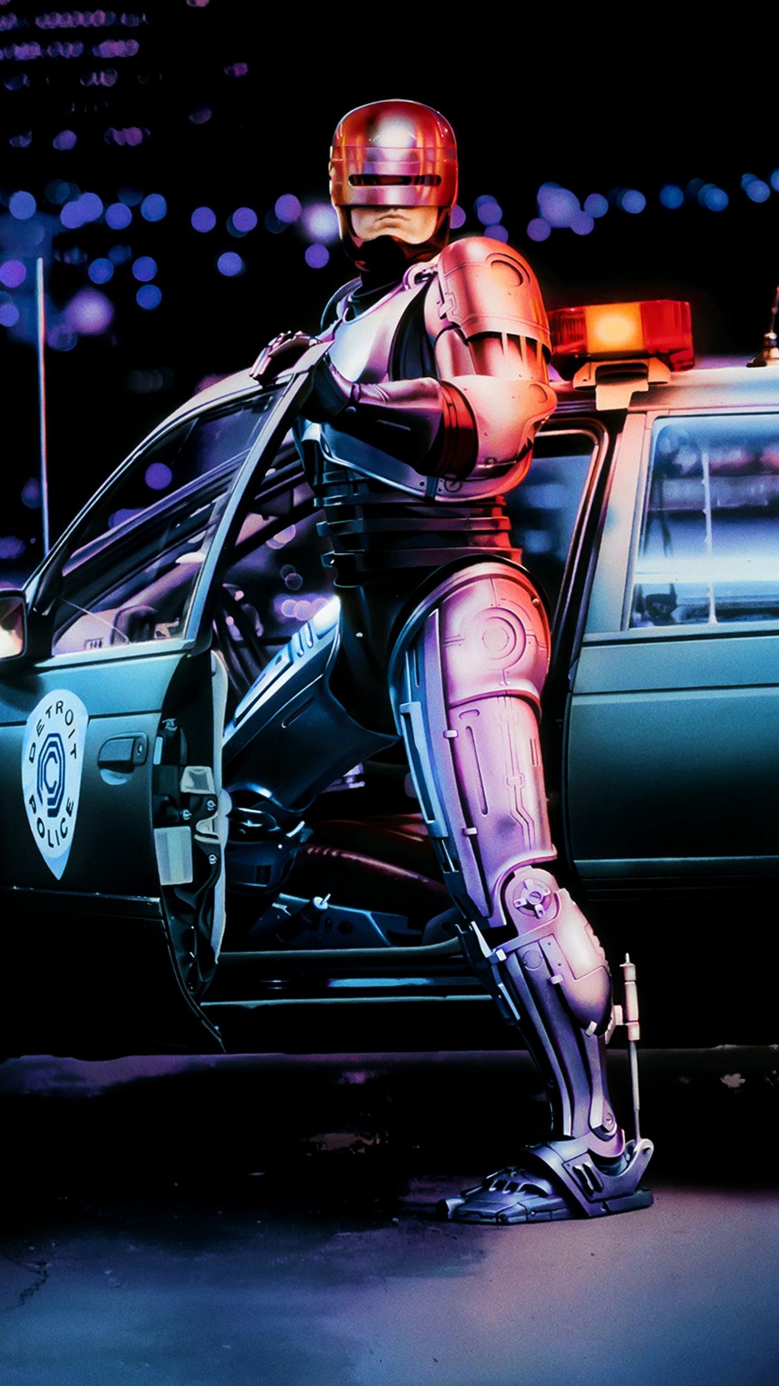 RoboCop 1987, Phone wallpaper, Classic movie posters, Retro film, 1540x2740 HD Phone