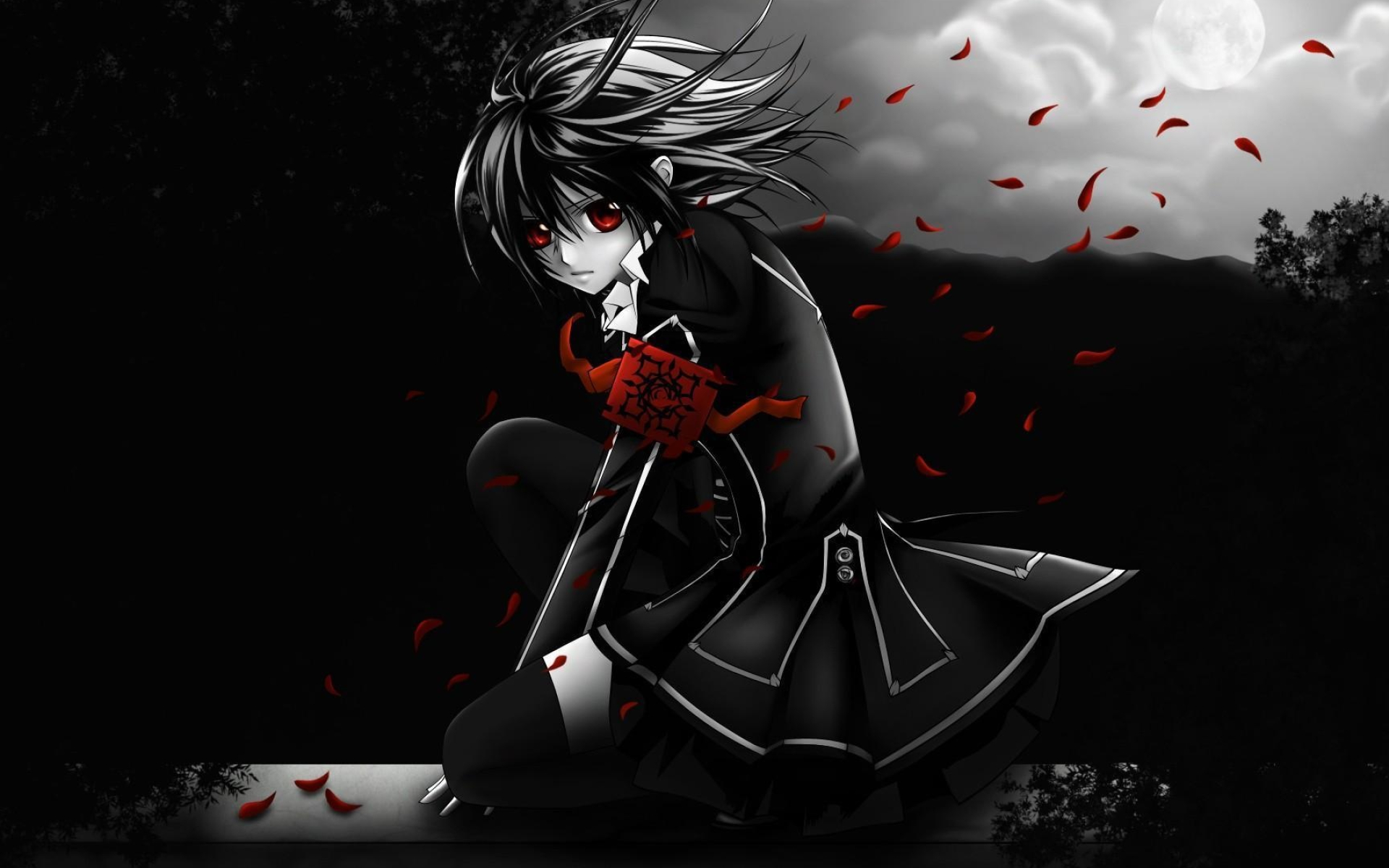 Gothic Anime, Gothic anime, Vampire boys, Dark fantasy, 1920x1200 HD Desktop