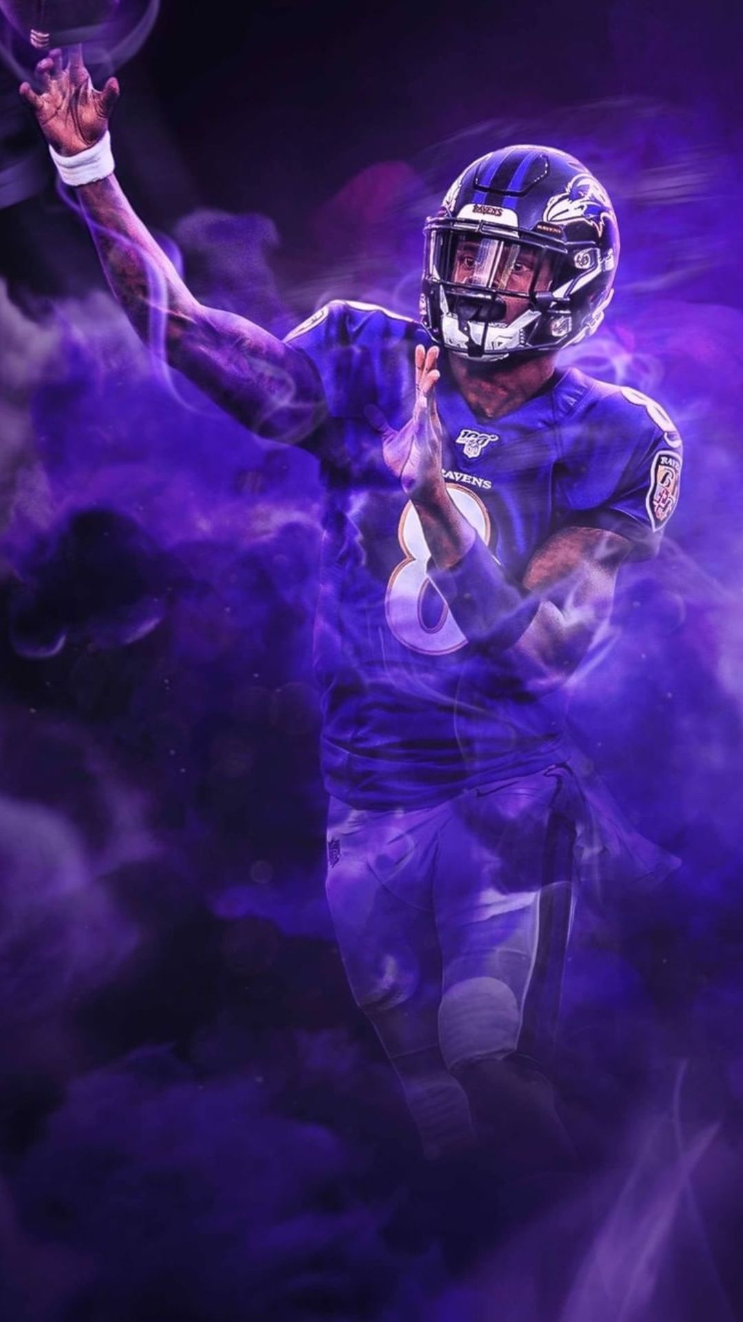 Lamar Jackson, NFL Wallpaper, 1080x1920 Full HD Phone