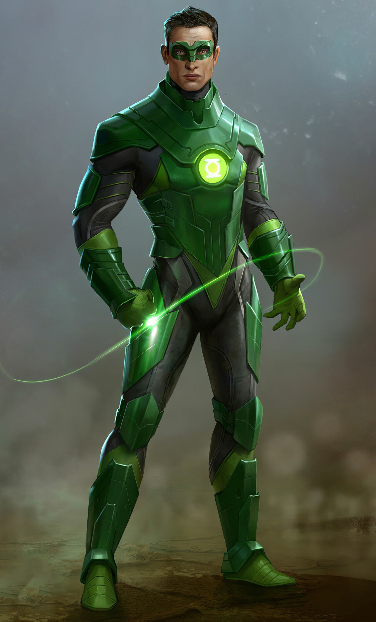 Green Lantern wallpapers, Superhero phone backgrounds, DC comics, Power ring, 1280x2120 HD Phone