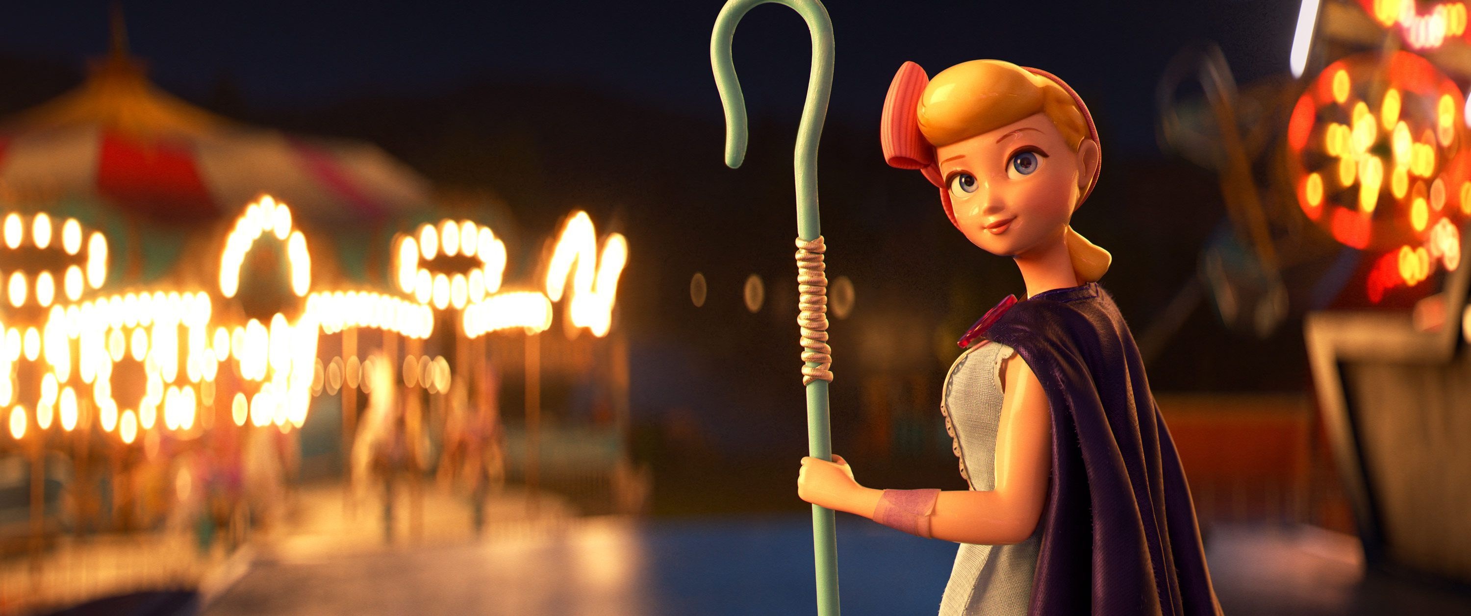 Toy Story 4, Feminist hero, Bo Peep, Empowering representation, 3000x1260 Dual Screen Desktop