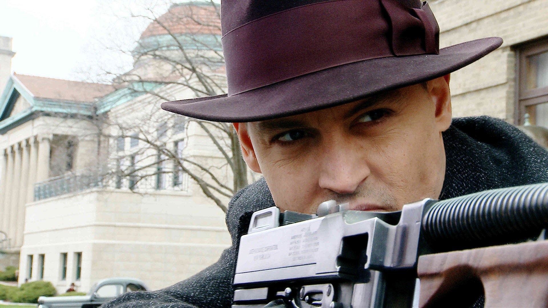 Public Enemies, Crime drama, John Dillinger, Vintage aesthetic, 1920x1080 Full HD Desktop