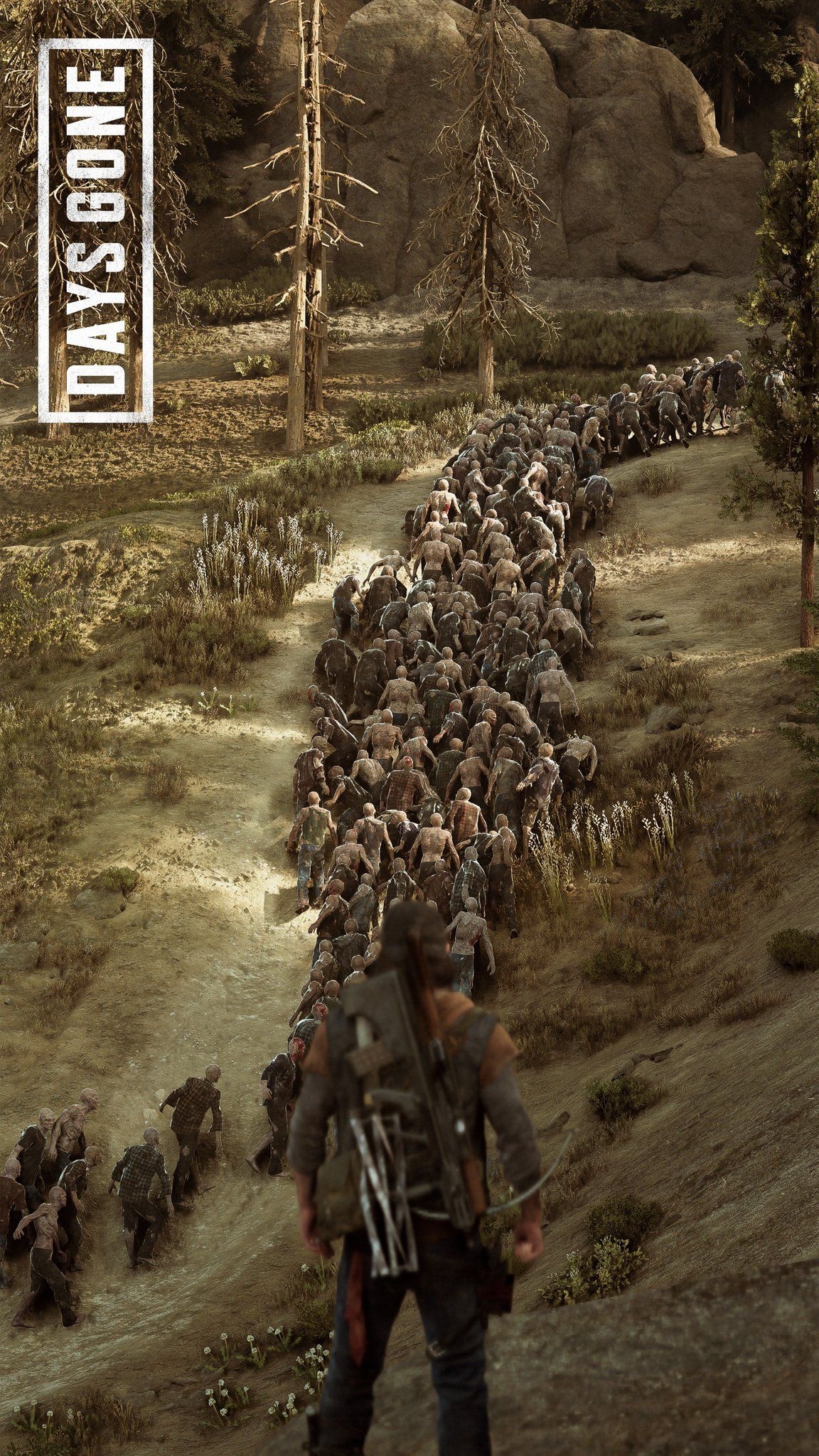Deacon St. John, Freaker horde, Days Gone logo, HD Phone wallpaper