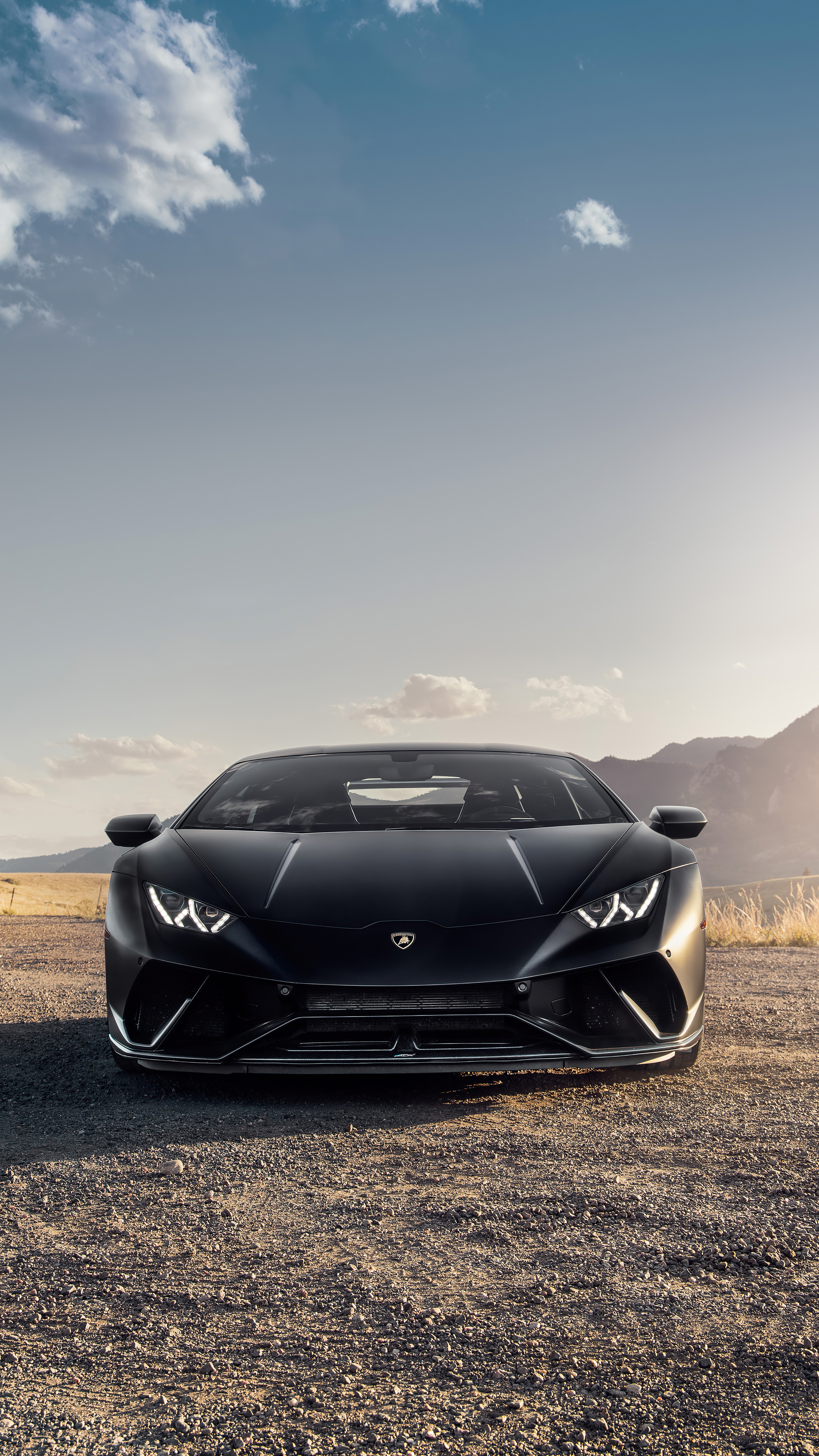 Performante Front View, Lamborghini Huracan Wallpaper, 2160x3840 4K Phone