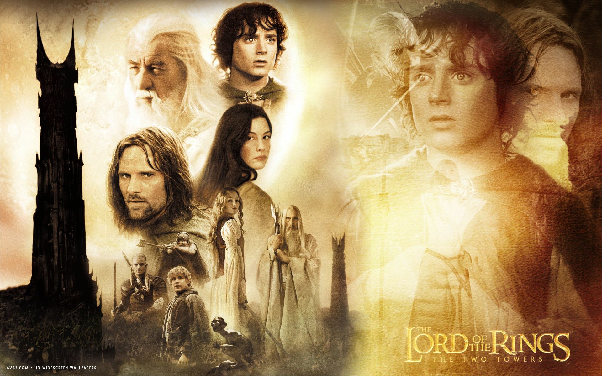 The Lord of the Rings, Movie characters, Wallpapers collection, Middle Earth, 1920x1200 HD Desktop