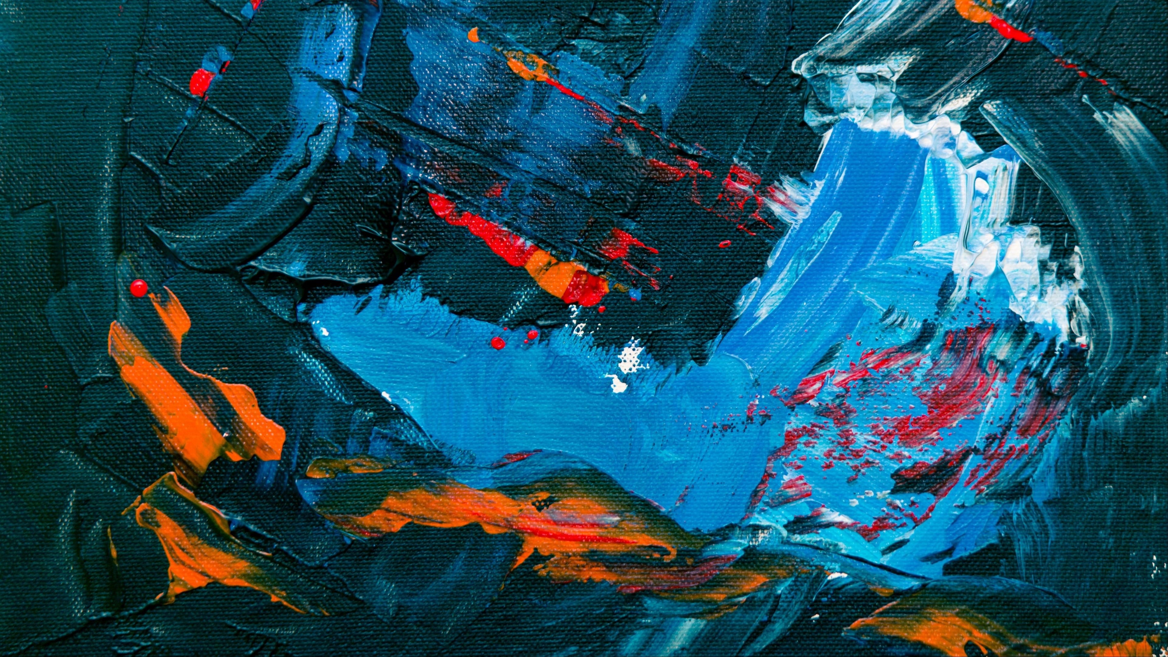 Modern art, Abstract painting, Artwork 4K wallpaper, Photo wall art, 3840x2160 4K Desktop
