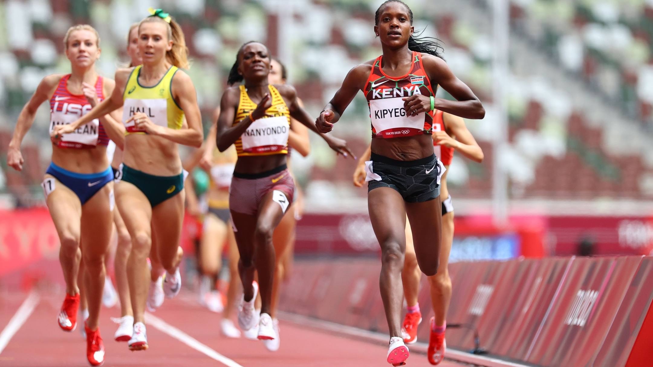 Faith Kipyegon, Women's event, Semi-finals, Ednah Jebitok, 2160x1220 HD Desktop