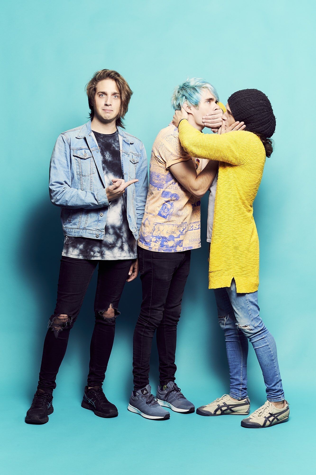 Waterparks band, Band merch, Awsten Knight, 1340x2000 HD Phone