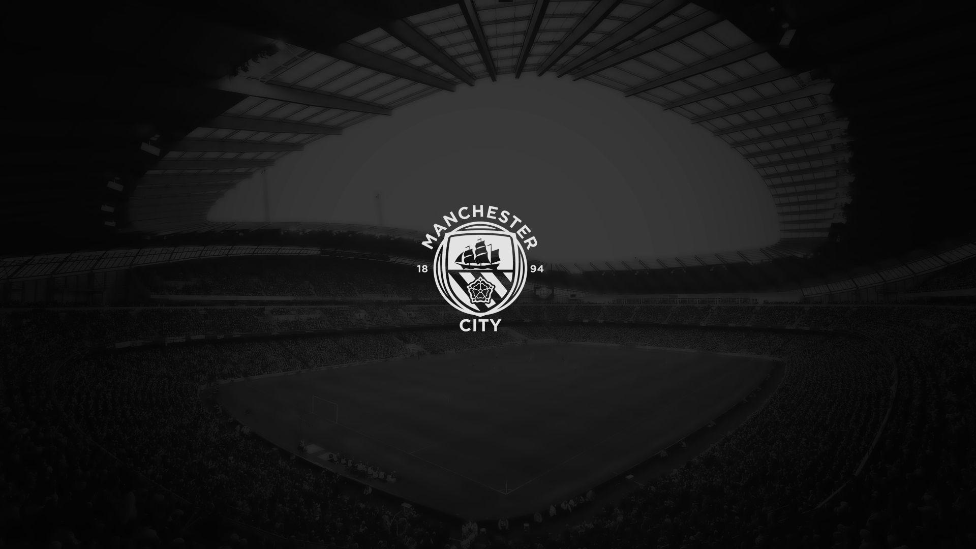 Monochrome, Manchester City FC Wallpaper, 1920x1080 Full HD Desktop