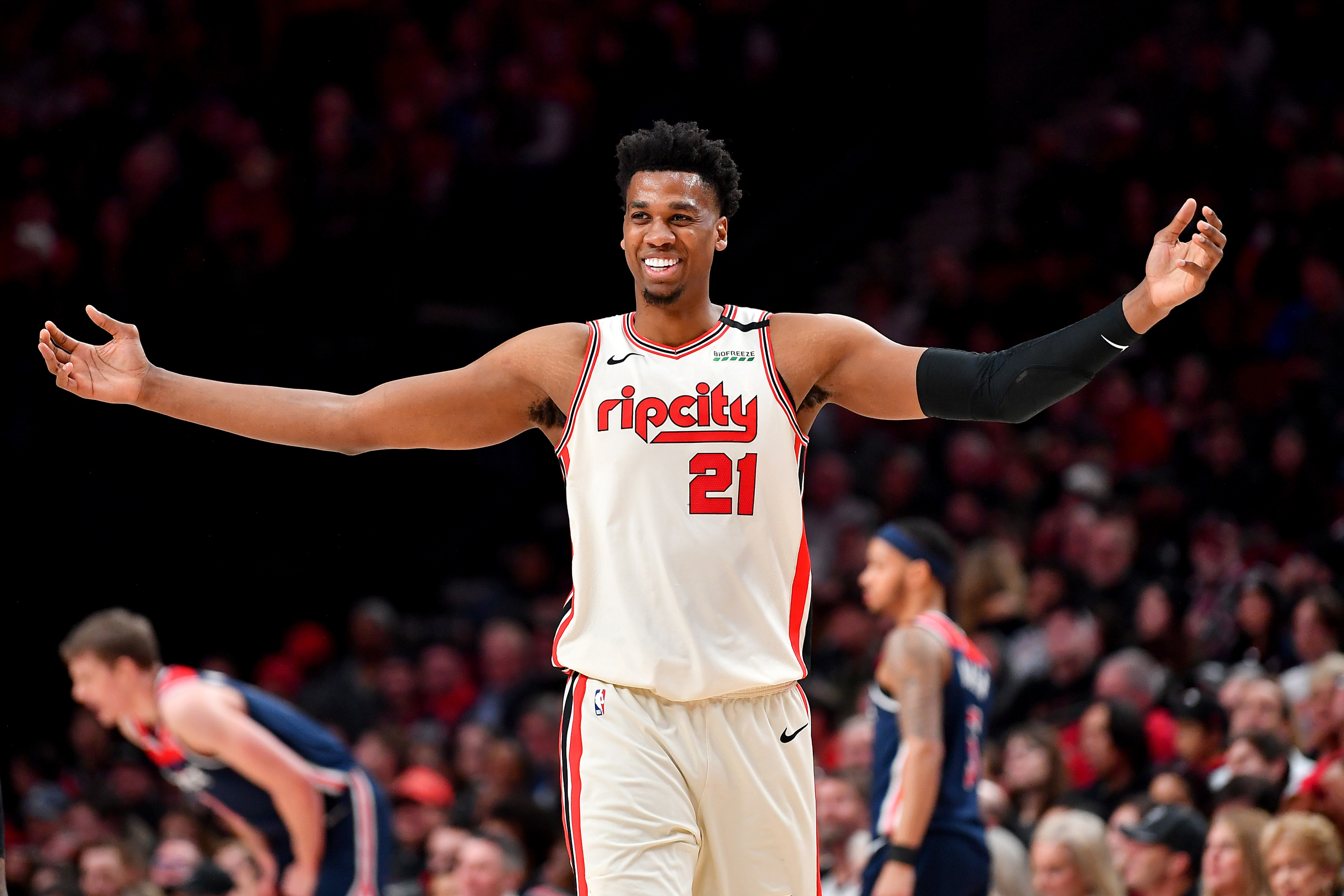 Hassan Whiteside, Sports player, Lakers potential trade, Alfonzo McKinnie, 3200x2140 HD Desktop