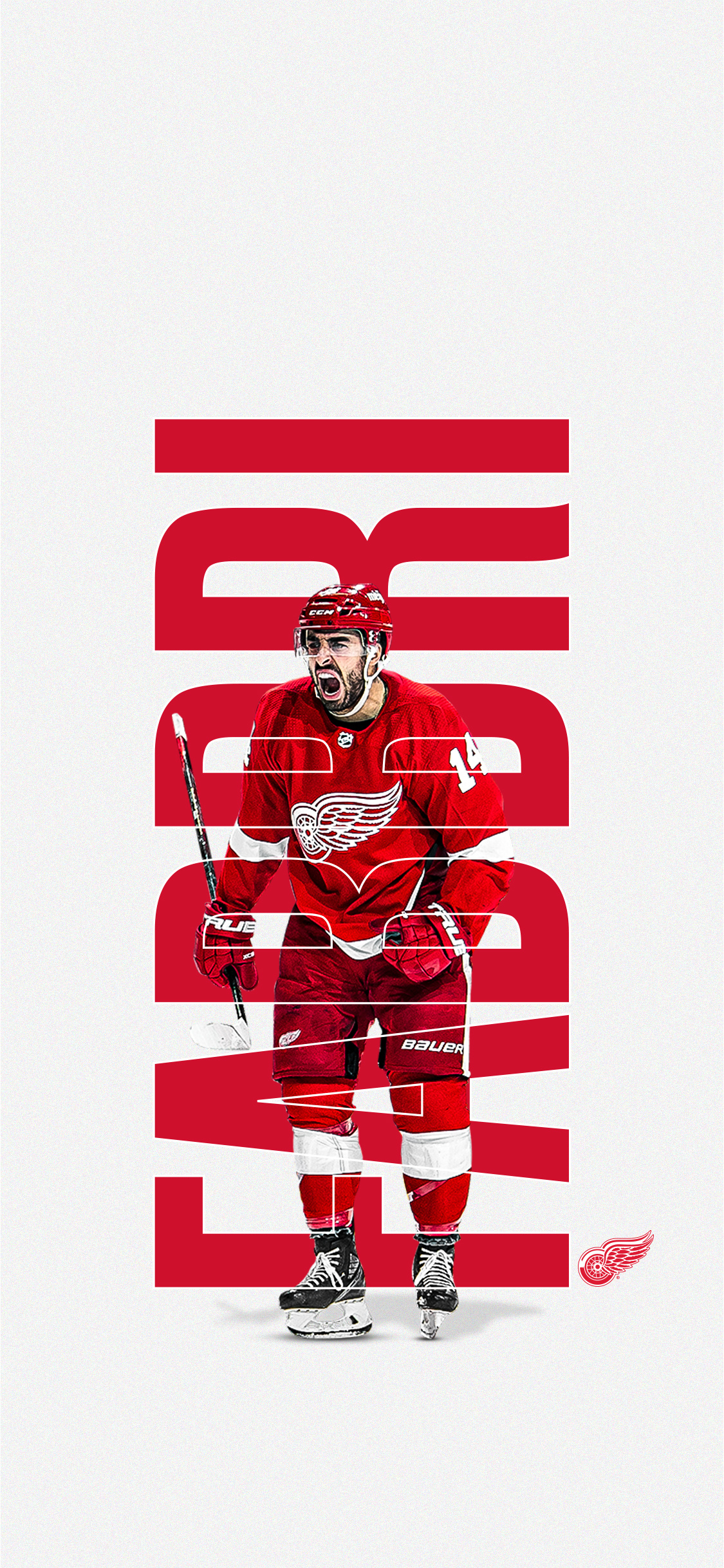 Robby Fabbri, Detroit Red Wings Wallpaper, 1130x2440 HD Phone