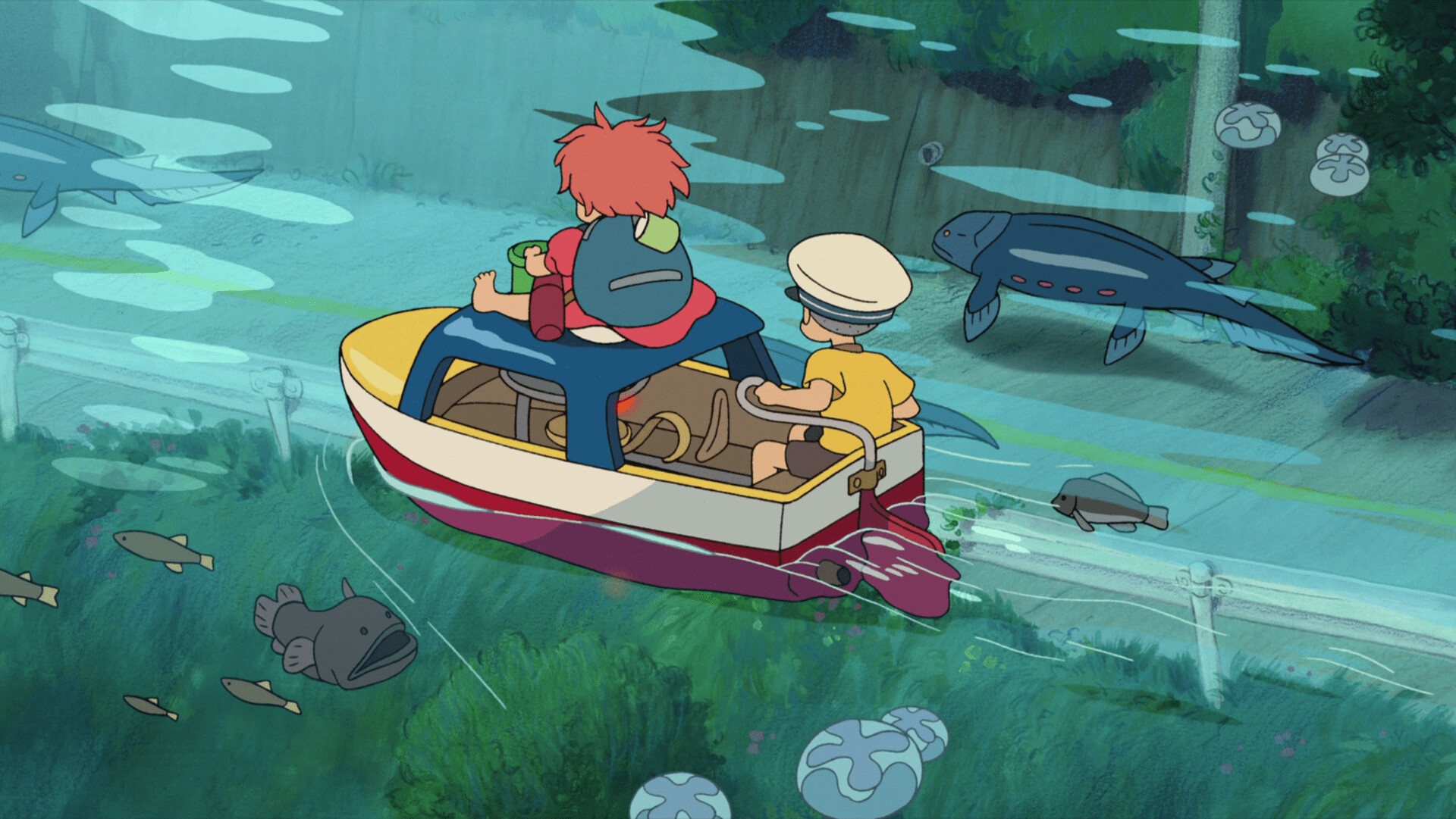 Ponyo, Studio Ghibli wallpapers, Studio Ghibli backgrounds, Anime masterpiece, 1920x1090 HD Desktop