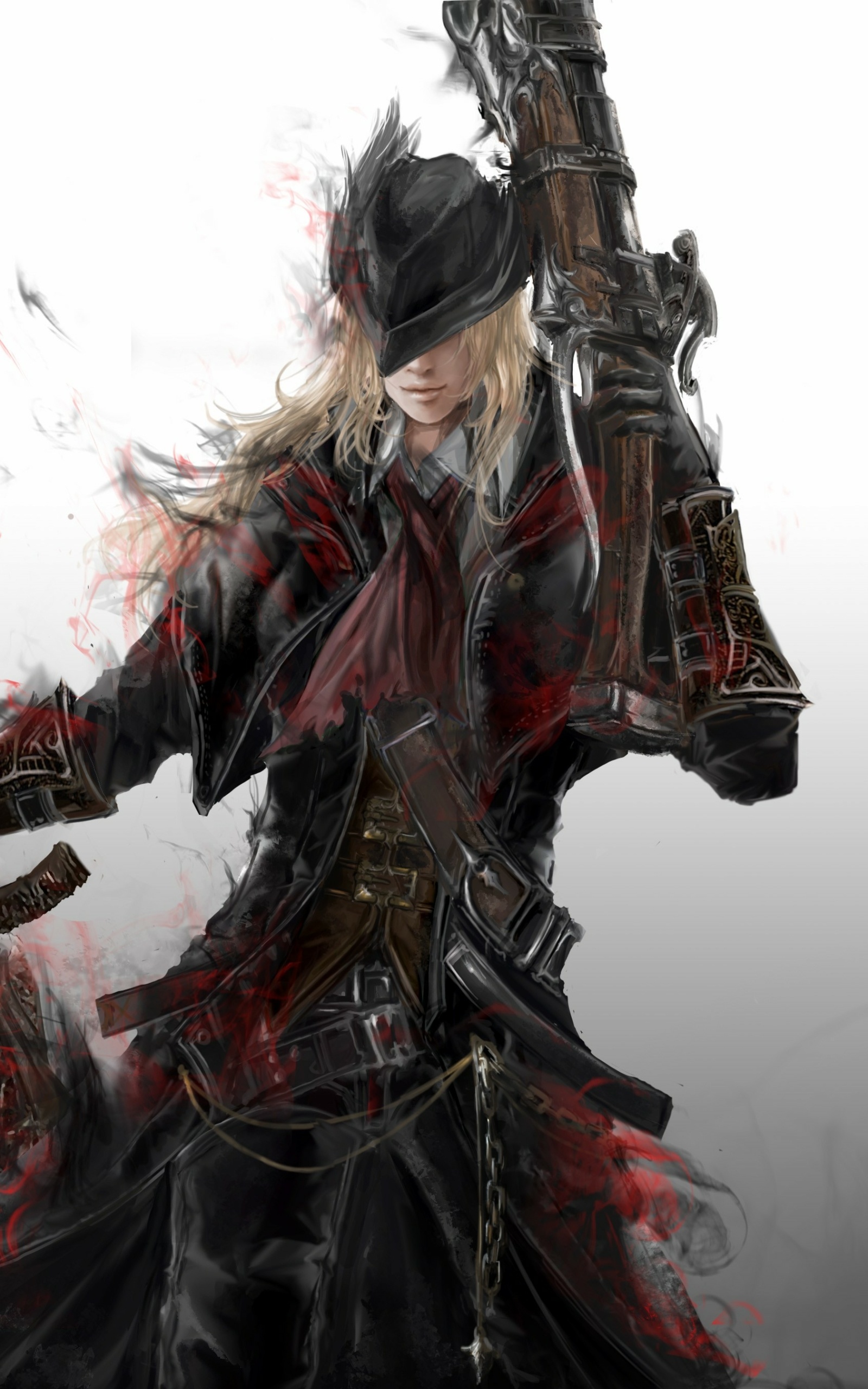 Bloodborne Hunter, Hunter Blunderbuss, Hunter Garb, HD Phone wallpaper