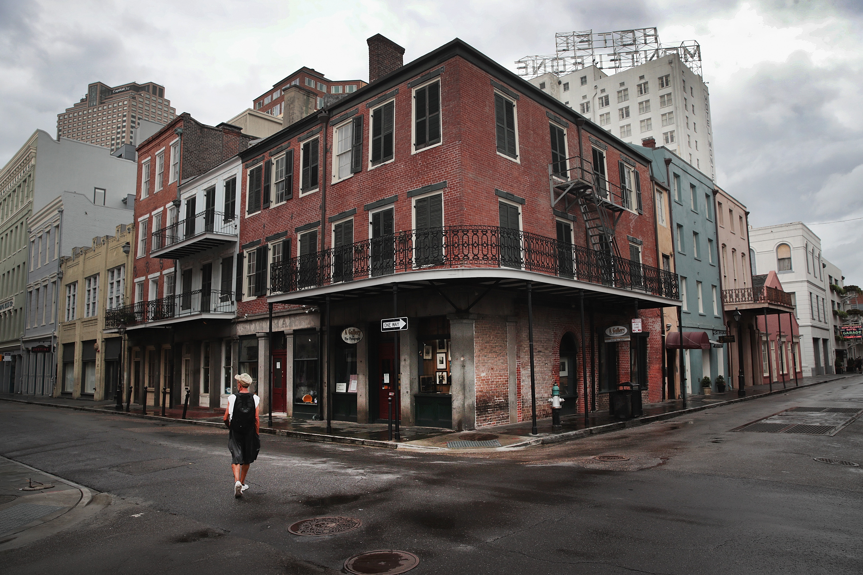 French Quarter, New Orleans, Street flooding, Life-threatening rain, 3000x2000 HD Desktop