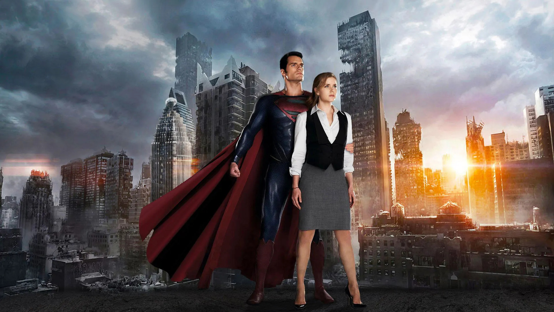 Amy Adams, Lois Lane, Tricky, Superman, 1920x1080 Full HD Desktop