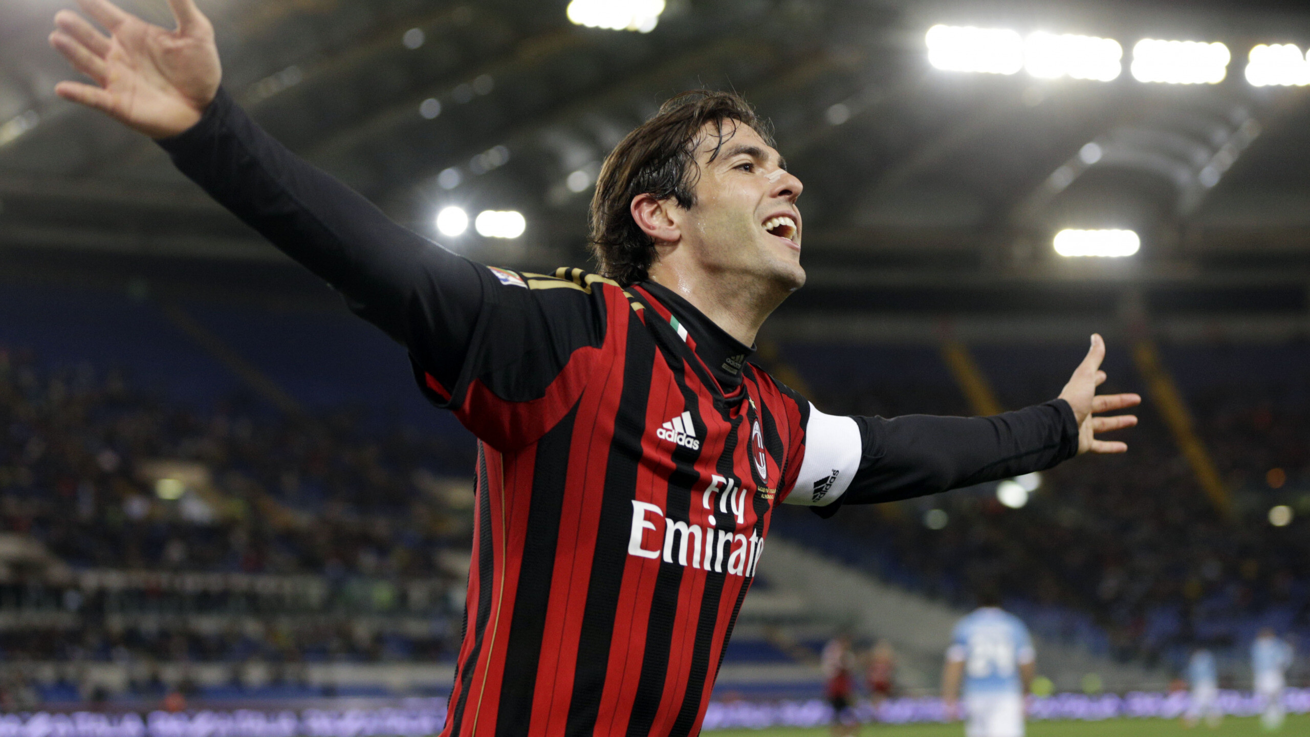 Kaka, Wallpaper sport, Milan Adidas football club, 2560x1440 HD Desktop